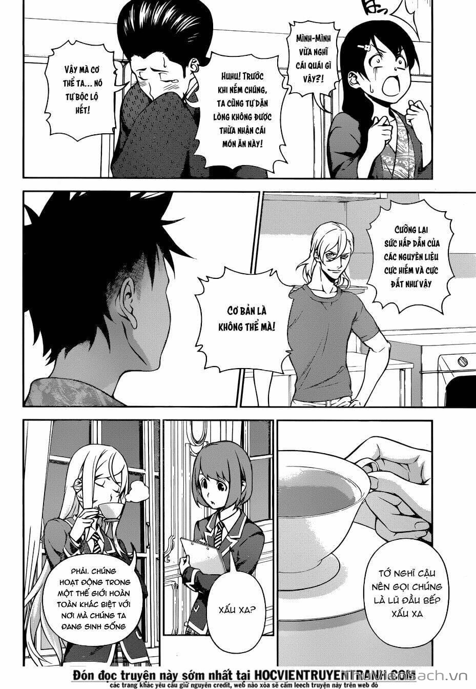 Truyện Tranh Vua Bếp Soma - Cuộc Chiến Ẩm Thực trang 7