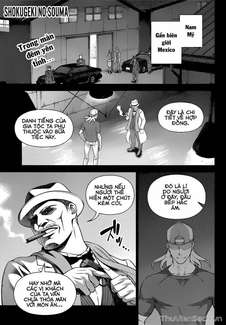 Truyện Tranh Vua Bếp Soma - Cuộc Chiến Ẩm Thực trang 7
