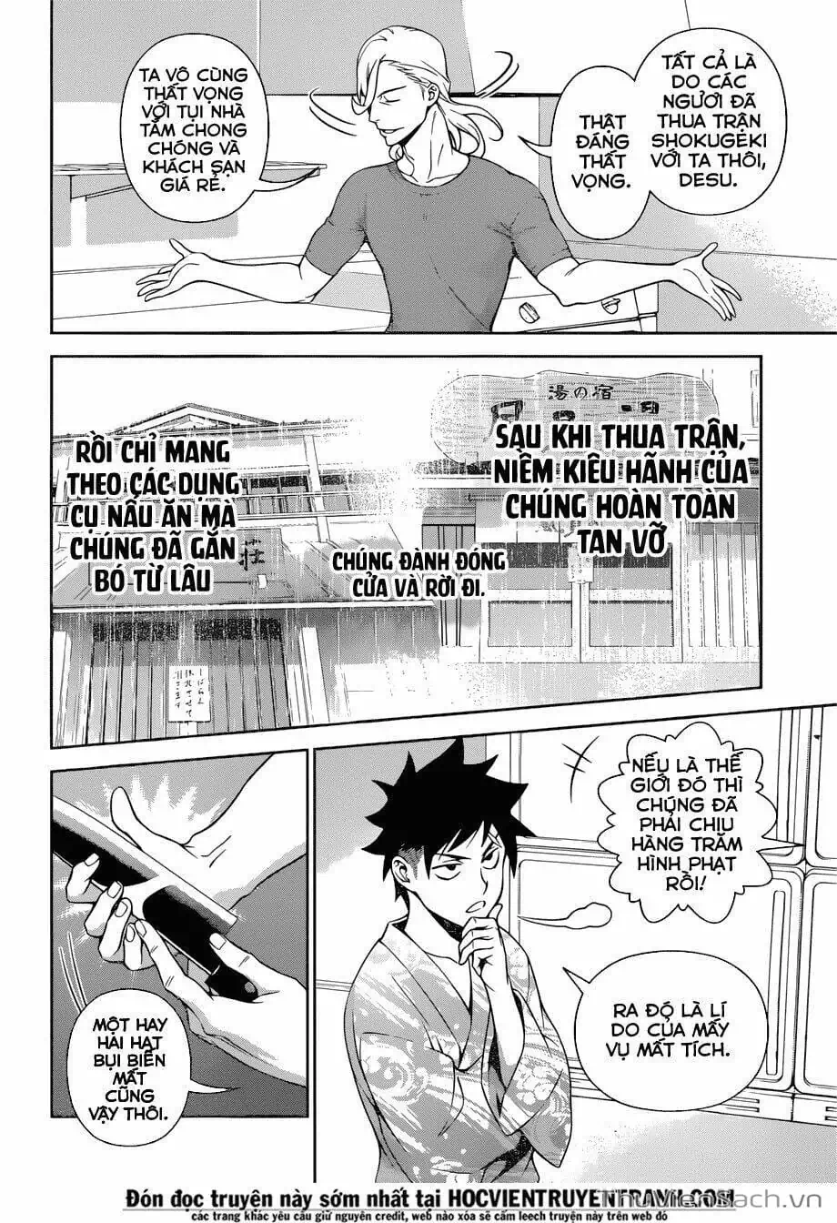 Truyện Tranh Vua Bếp Soma - Cuộc Chiến Ẩm Thực trang 7