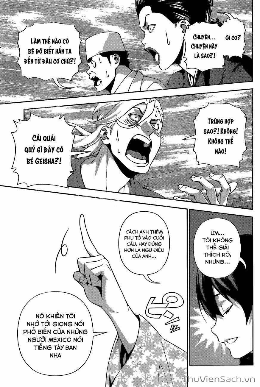 Truyện Tranh Vua Bếp Soma - Cuộc Chiến Ẩm Thực trang 7