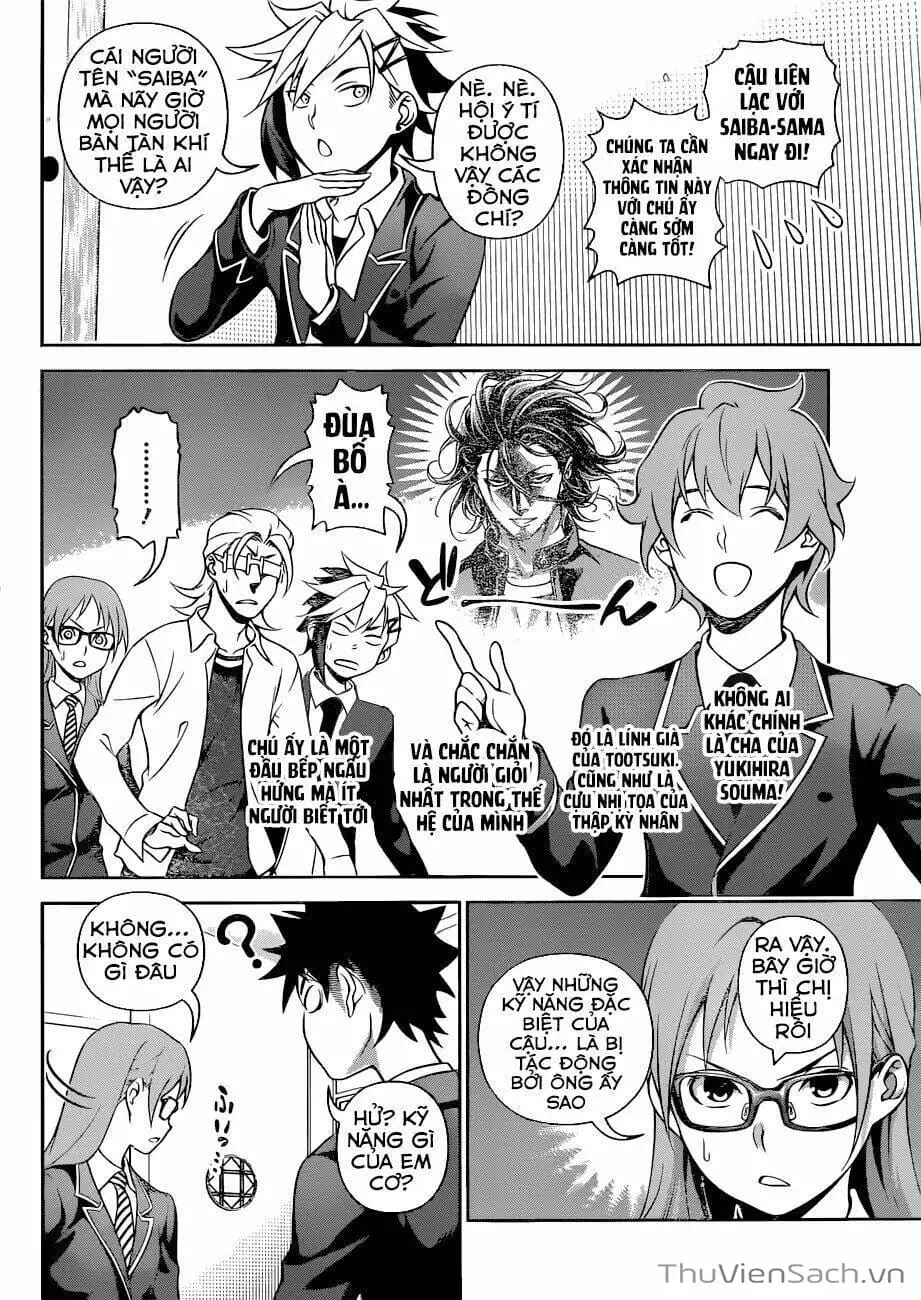 Truyện Tranh Vua Bếp Soma - Cuộc Chiến Ẩm Thực trang 7