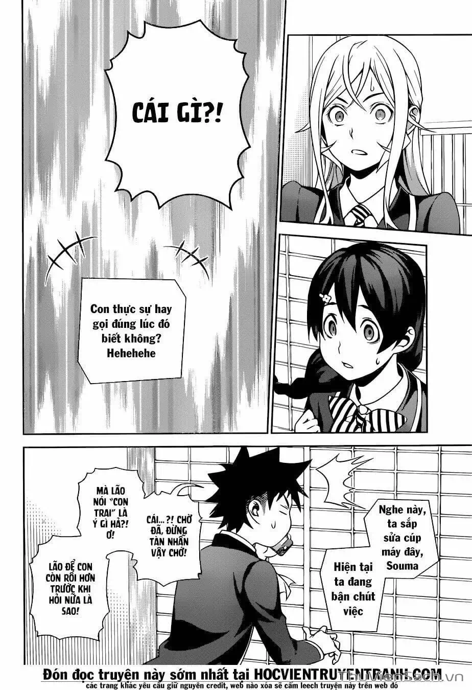 Truyện Tranh Vua Bếp Soma - Cuộc Chiến Ẩm Thực trang 7