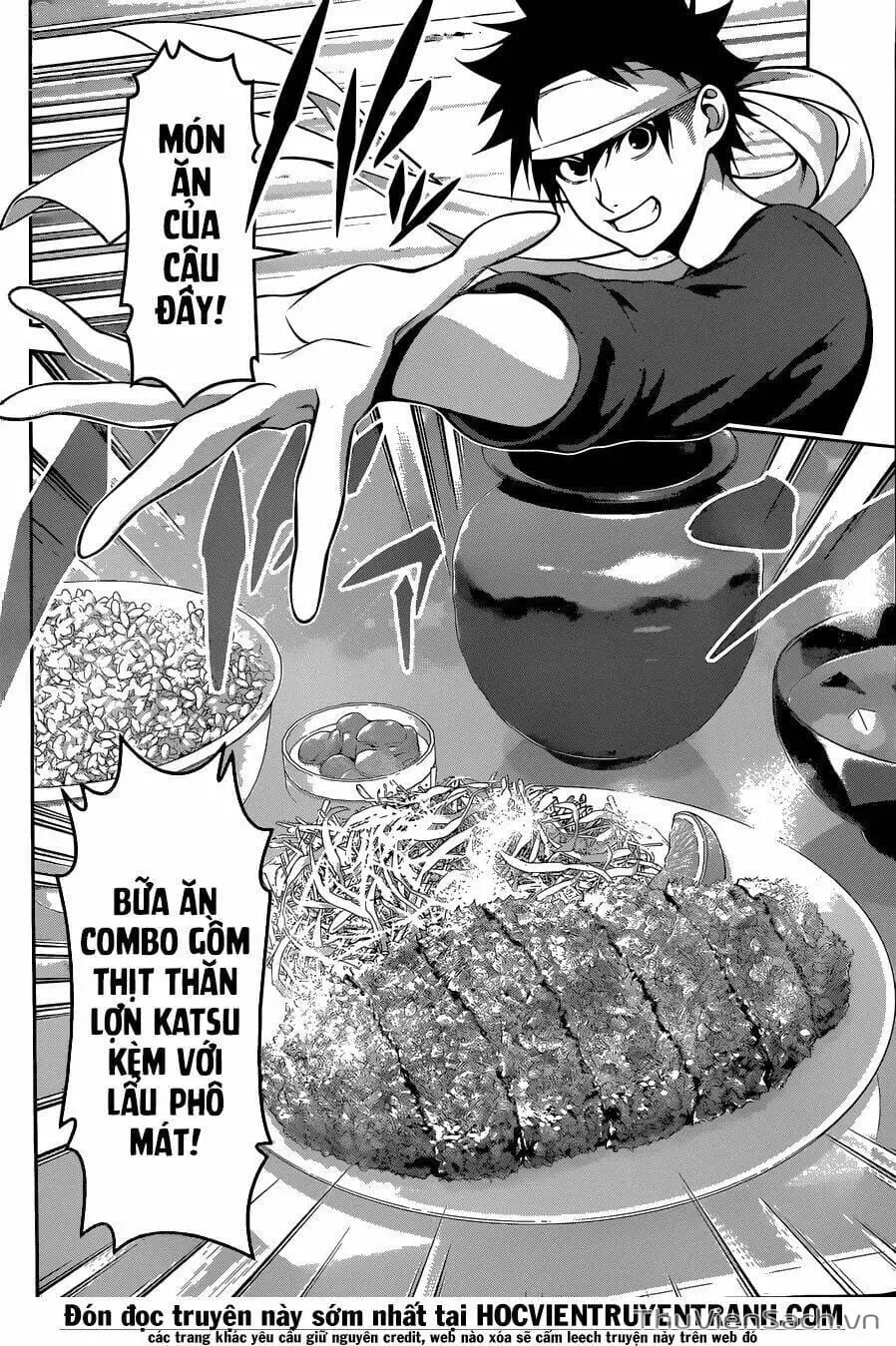 Truyện Tranh Vua Bếp Soma - Cuộc Chiến Ẩm Thực trang 7