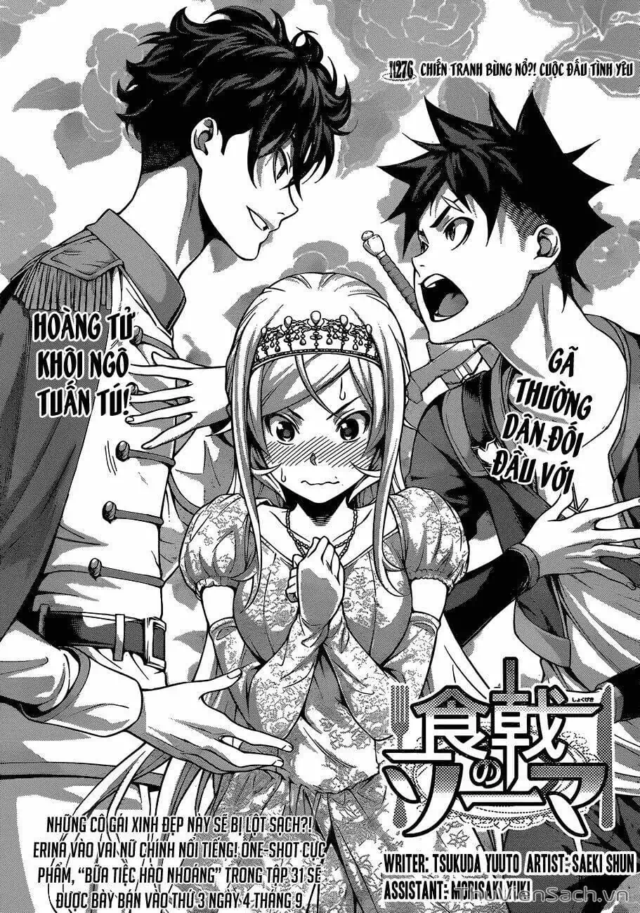 Truyện Tranh Vua Bếp Soma - Cuộc Chiến Ẩm Thực trang 7