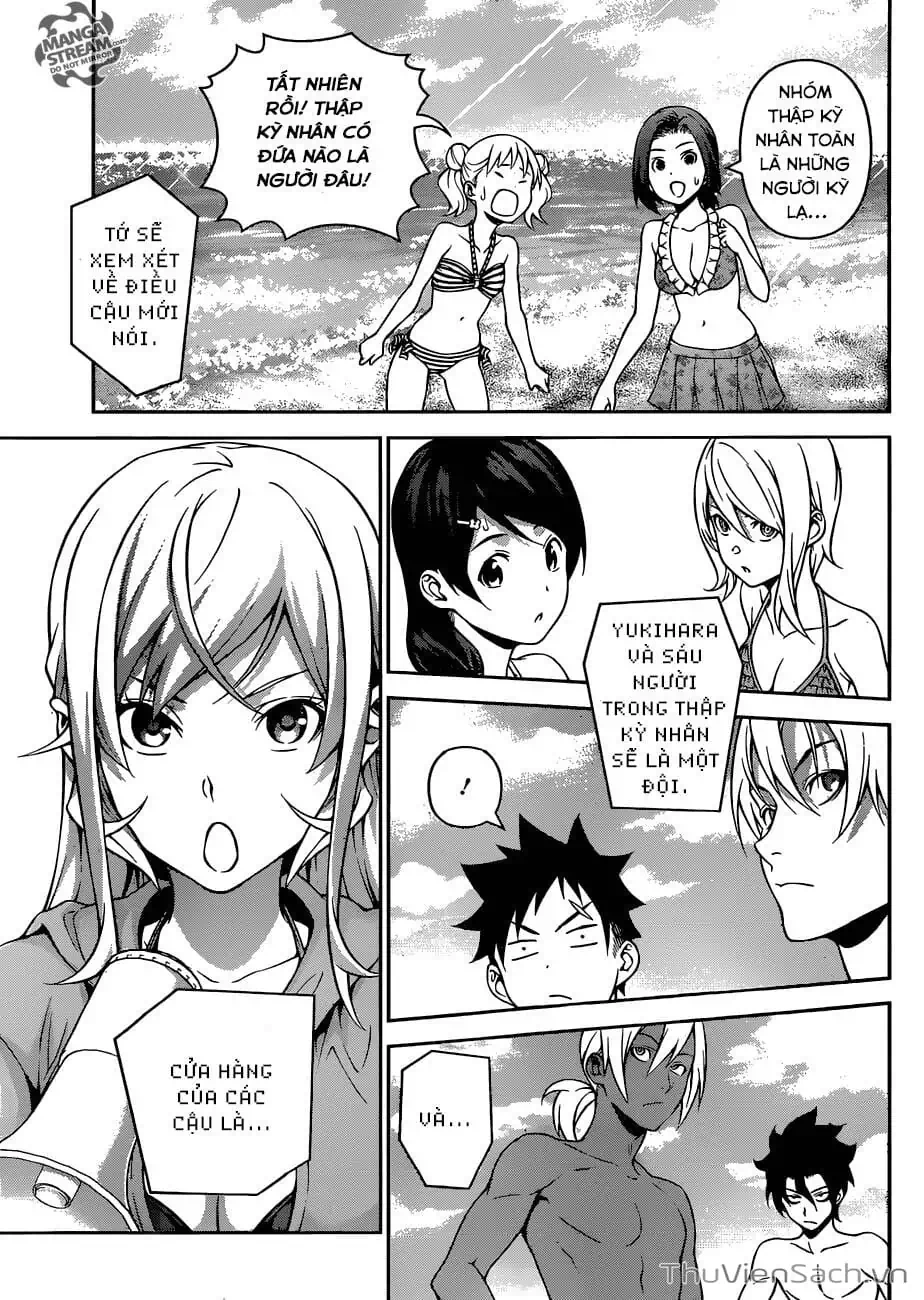 Truyện Tranh Vua Bếp Soma - Cuộc Chiến Ẩm Thực trang 7