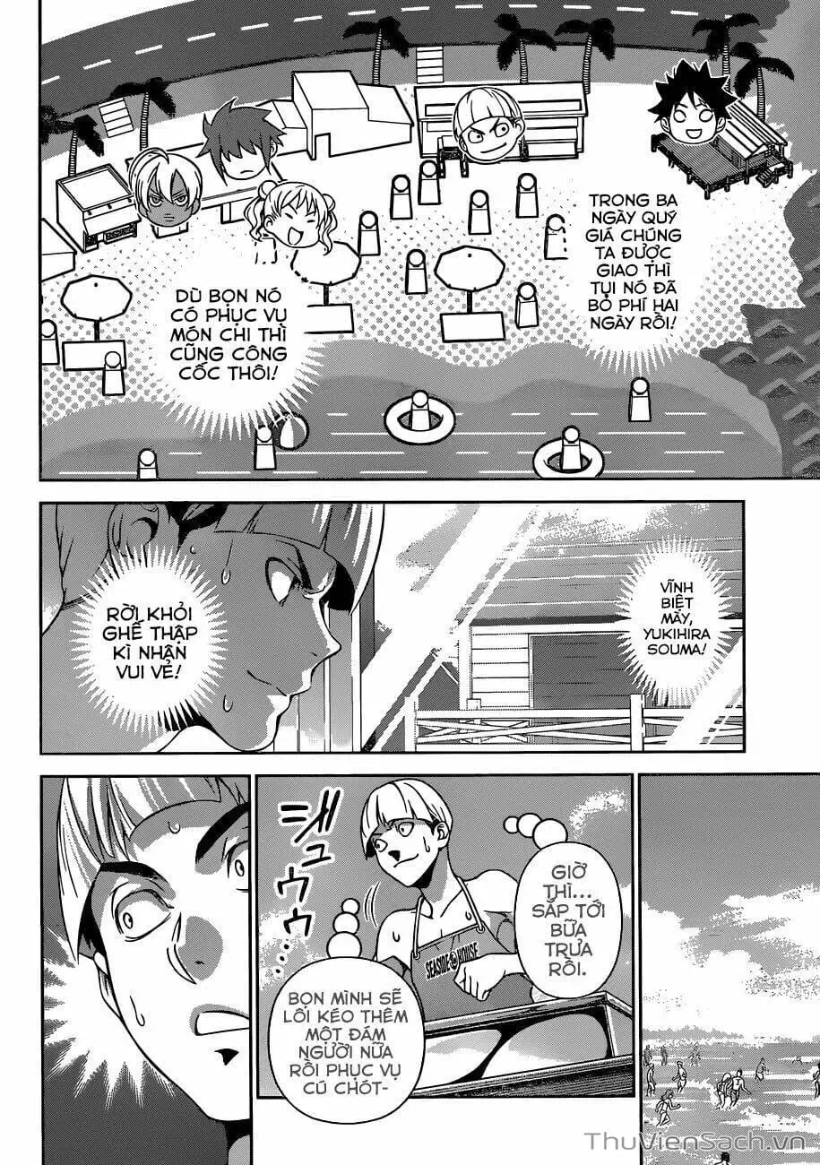 Truyện Tranh Vua Bếp Soma - Cuộc Chiến Ẩm Thực trang 7