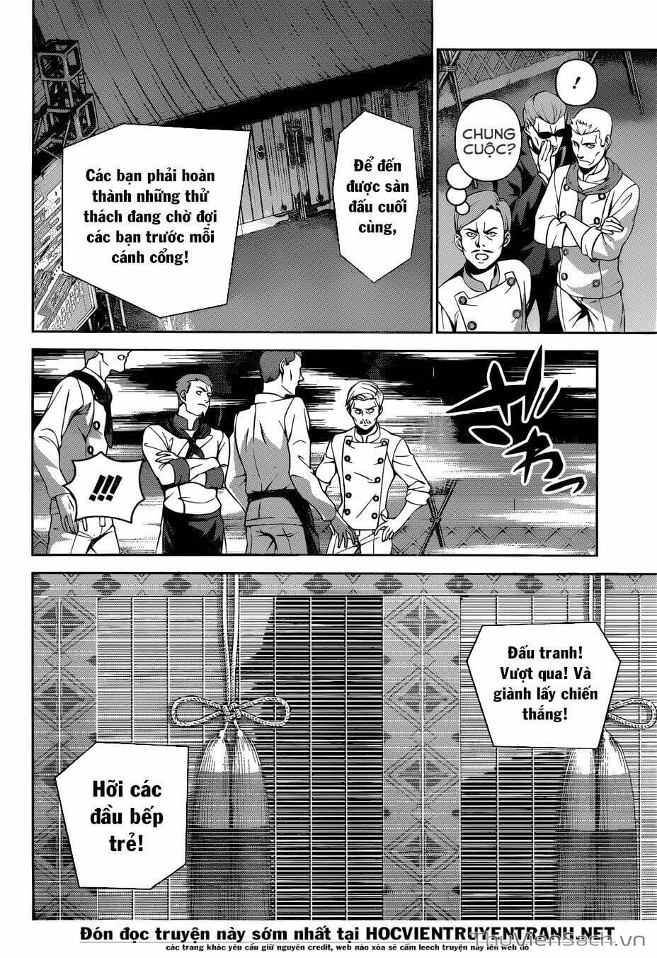 Truyện Tranh Vua Bếp Soma - Cuộc Chiến Ẩm Thực trang 7