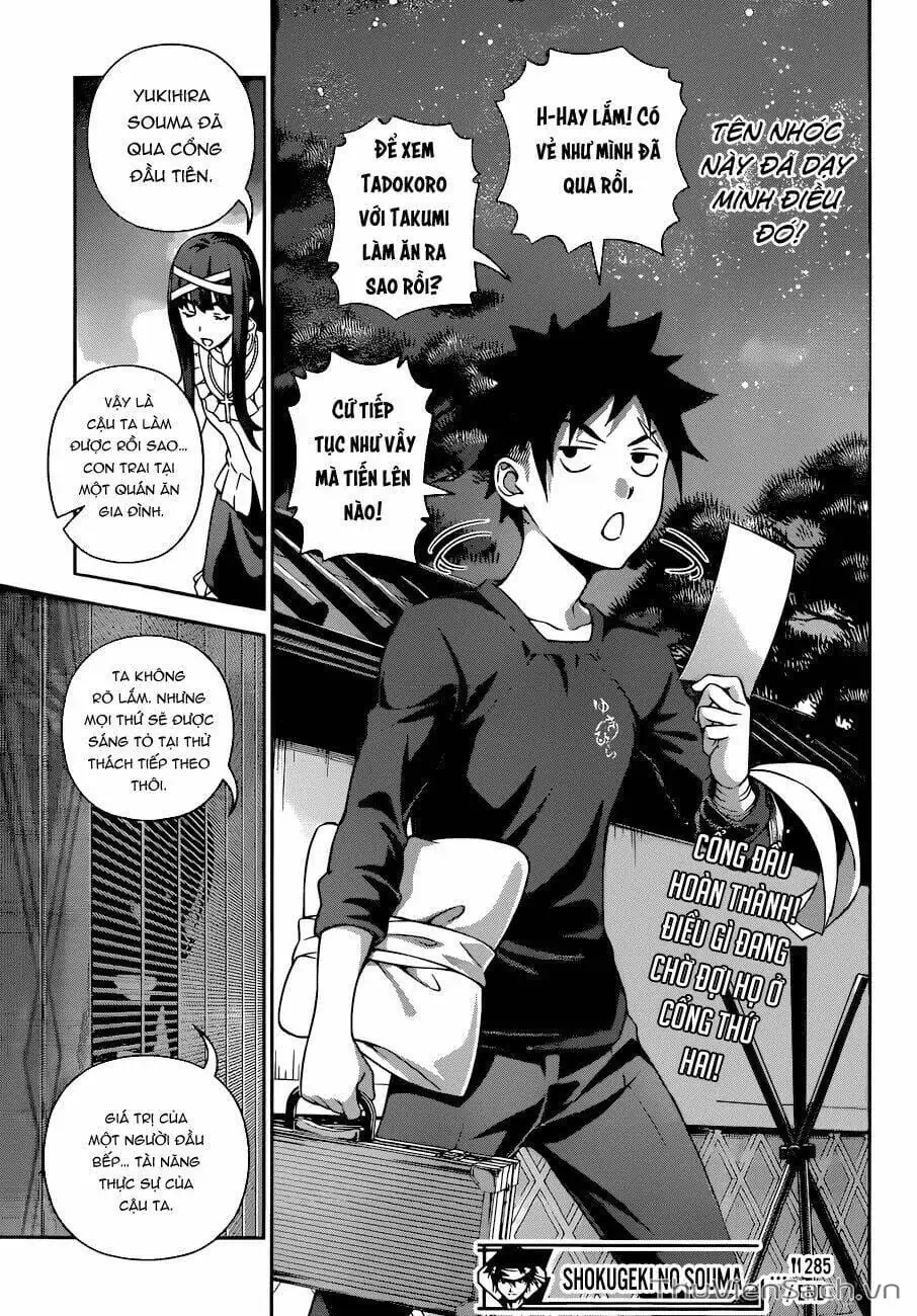 Truyện Tranh Vua Bếp Soma - Cuộc Chiến Ẩm Thực trang 7