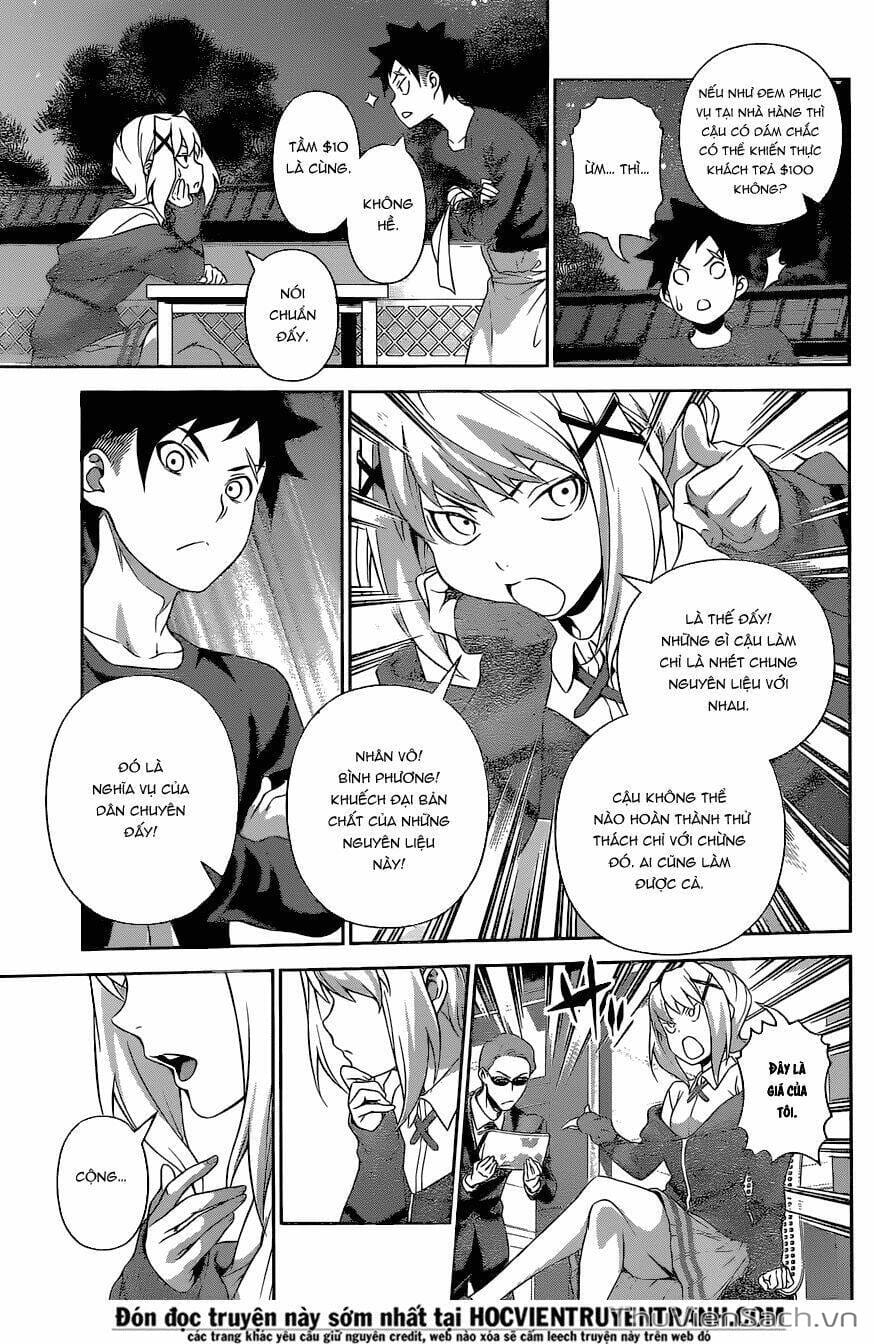 Truyện Tranh Vua Bếp Soma - Cuộc Chiến Ẩm Thực trang 7