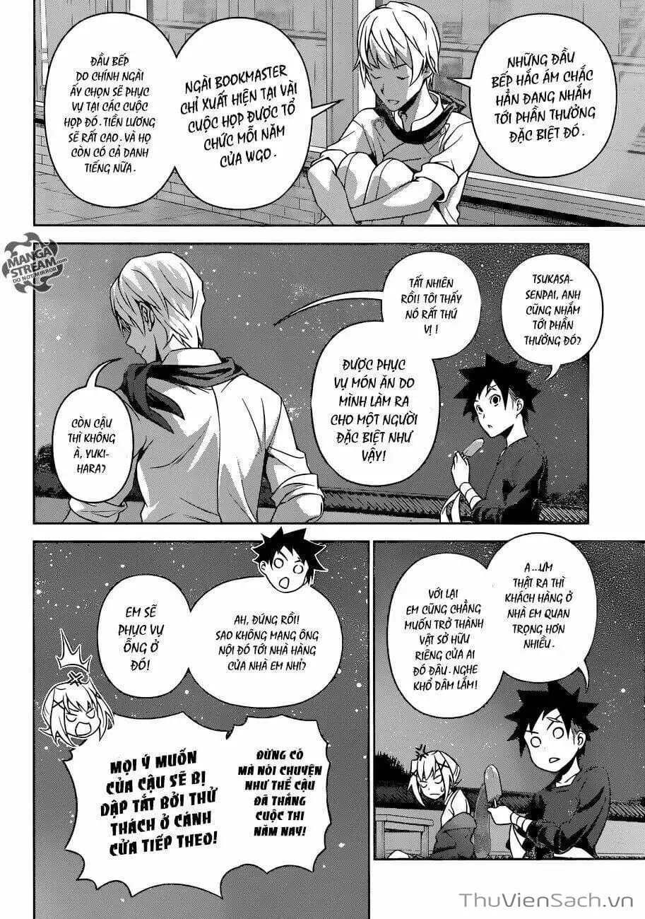 Truyện Tranh Vua Bếp Soma - Cuộc Chiến Ẩm Thực trang 7