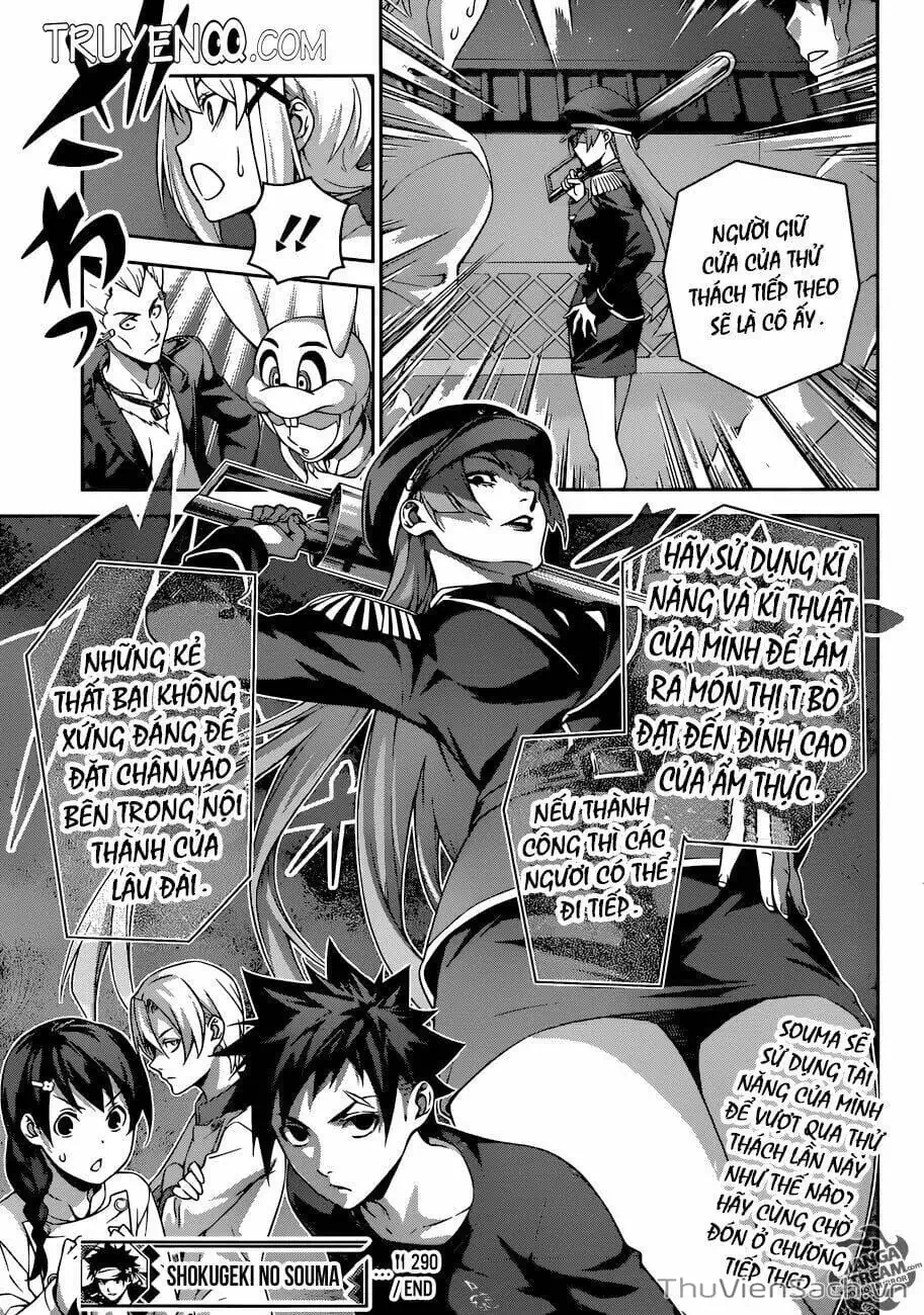 Truyện Tranh Vua Bếp Soma - Cuộc Chiến Ẩm Thực trang 7