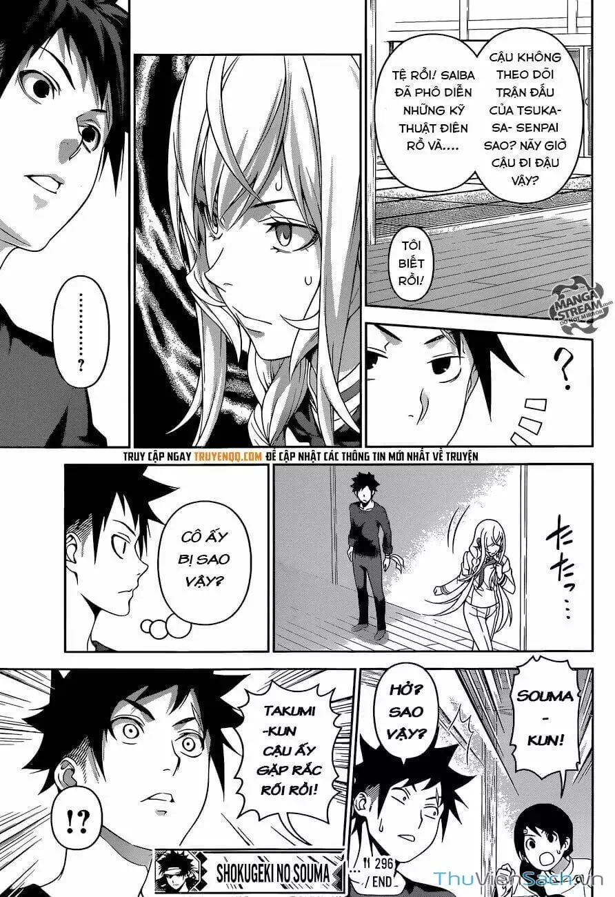 Truyện Tranh Vua Bếp Soma - Cuộc Chiến Ẩm Thực trang 7