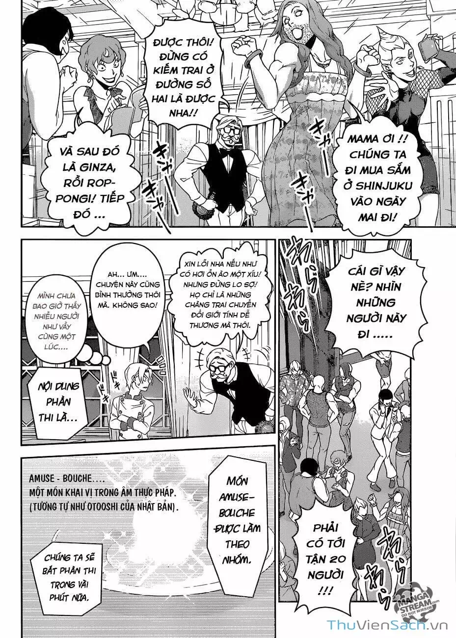 Truyện Tranh Vua Bếp Soma - Cuộc Chiến Ẩm Thực trang 7