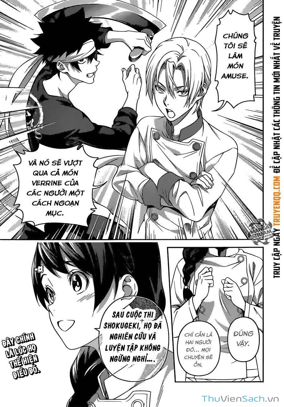 Truyện Tranh Vua Bếp Soma - Cuộc Chiến Ẩm Thực trang 7