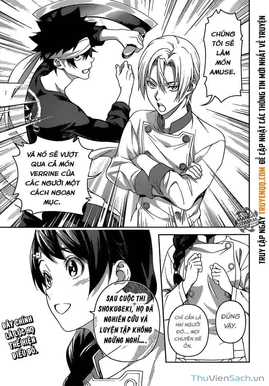 Truyện Tranh Vua Bếp Soma - Cuộc Chiến Ẩm Thực trang 7