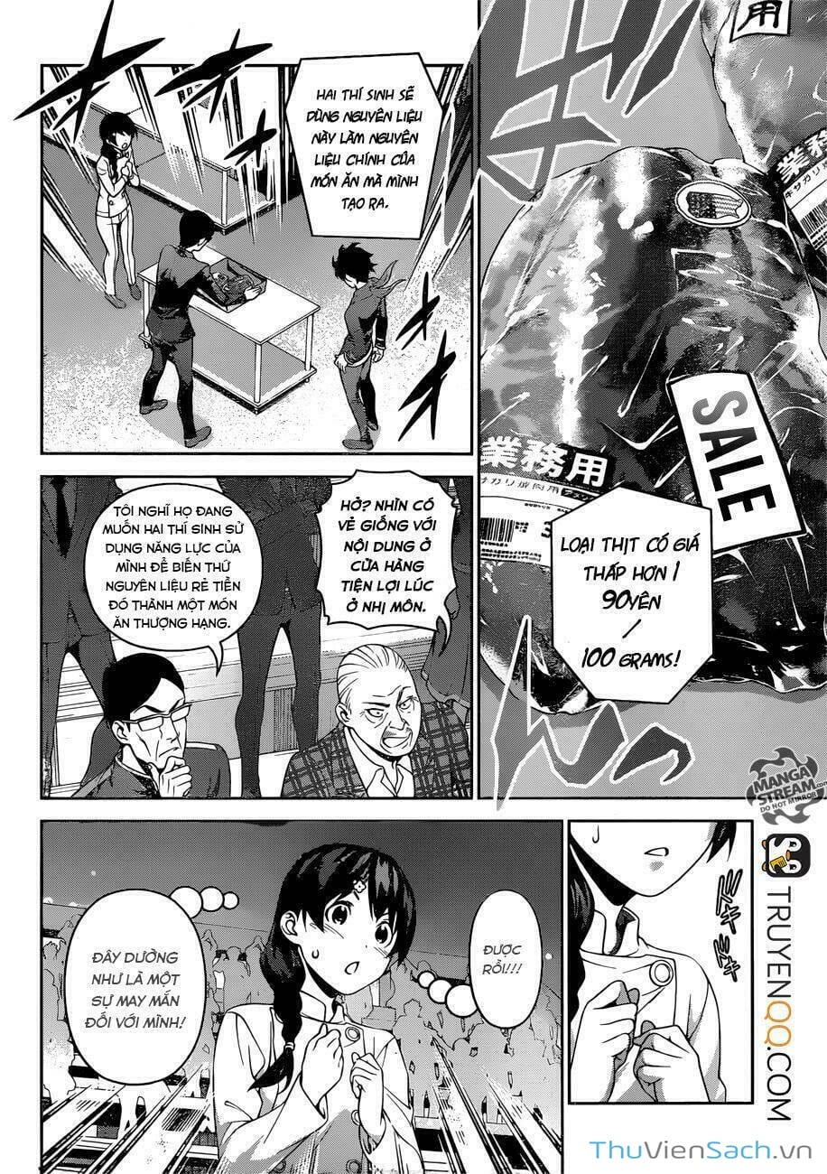 Truyện Tranh Vua Bếp Soma - Cuộc Chiến Ẩm Thực trang 7