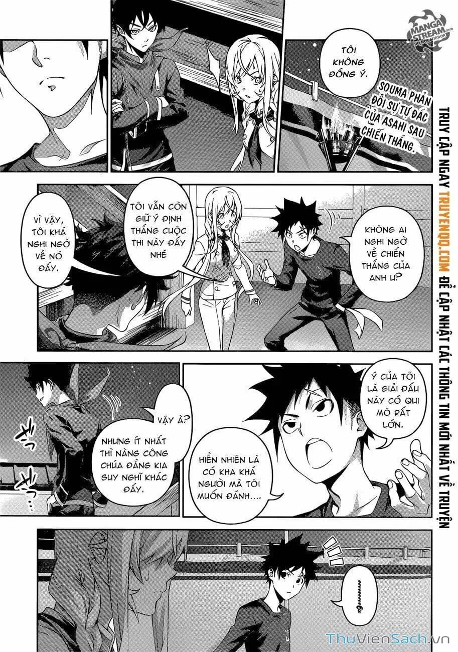 Truyện Tranh Vua Bếp Soma - Cuộc Chiến Ẩm Thực trang 7