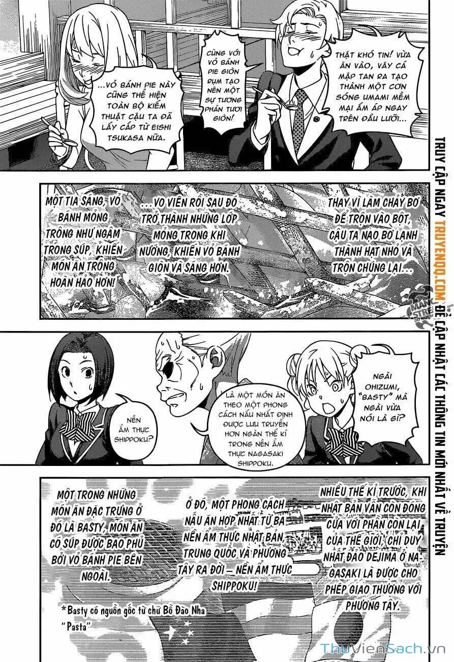 Truyện Tranh Vua Bếp Soma - Cuộc Chiến Ẩm Thực trang 7