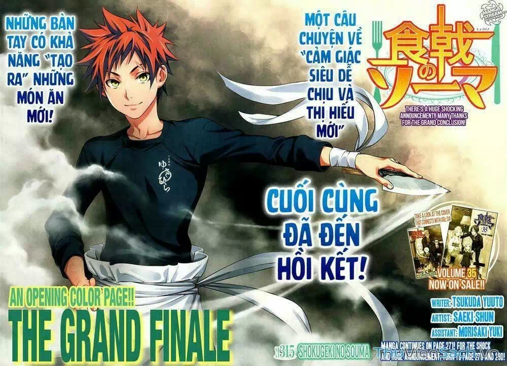 Truyện Tranh Vua Bếp Soma - Cuộc Chiến Ẩm Thực trang 7