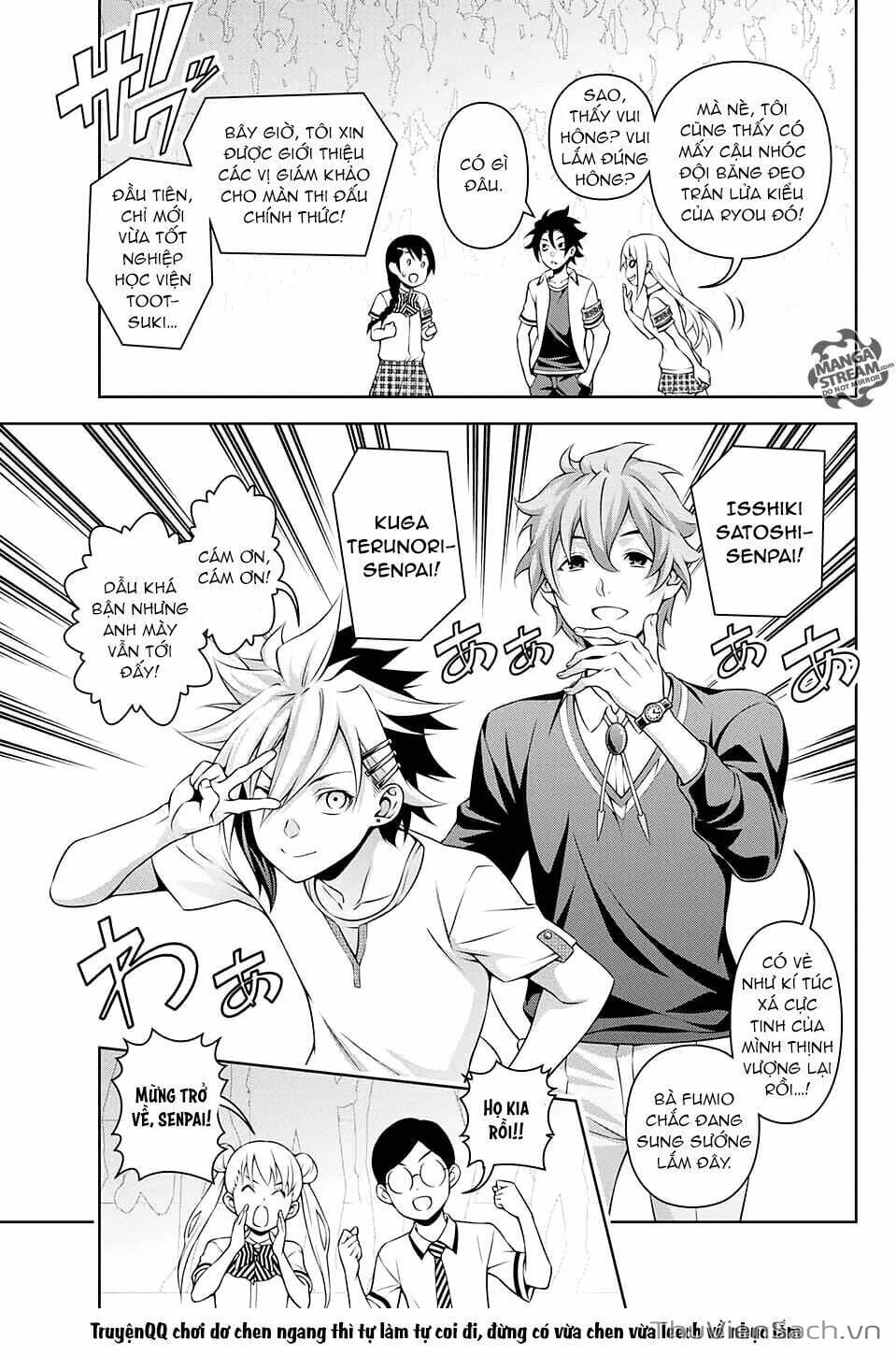 Truyện Tranh Vua Bếp Soma - Cuộc Chiến Ẩm Thực trang 7