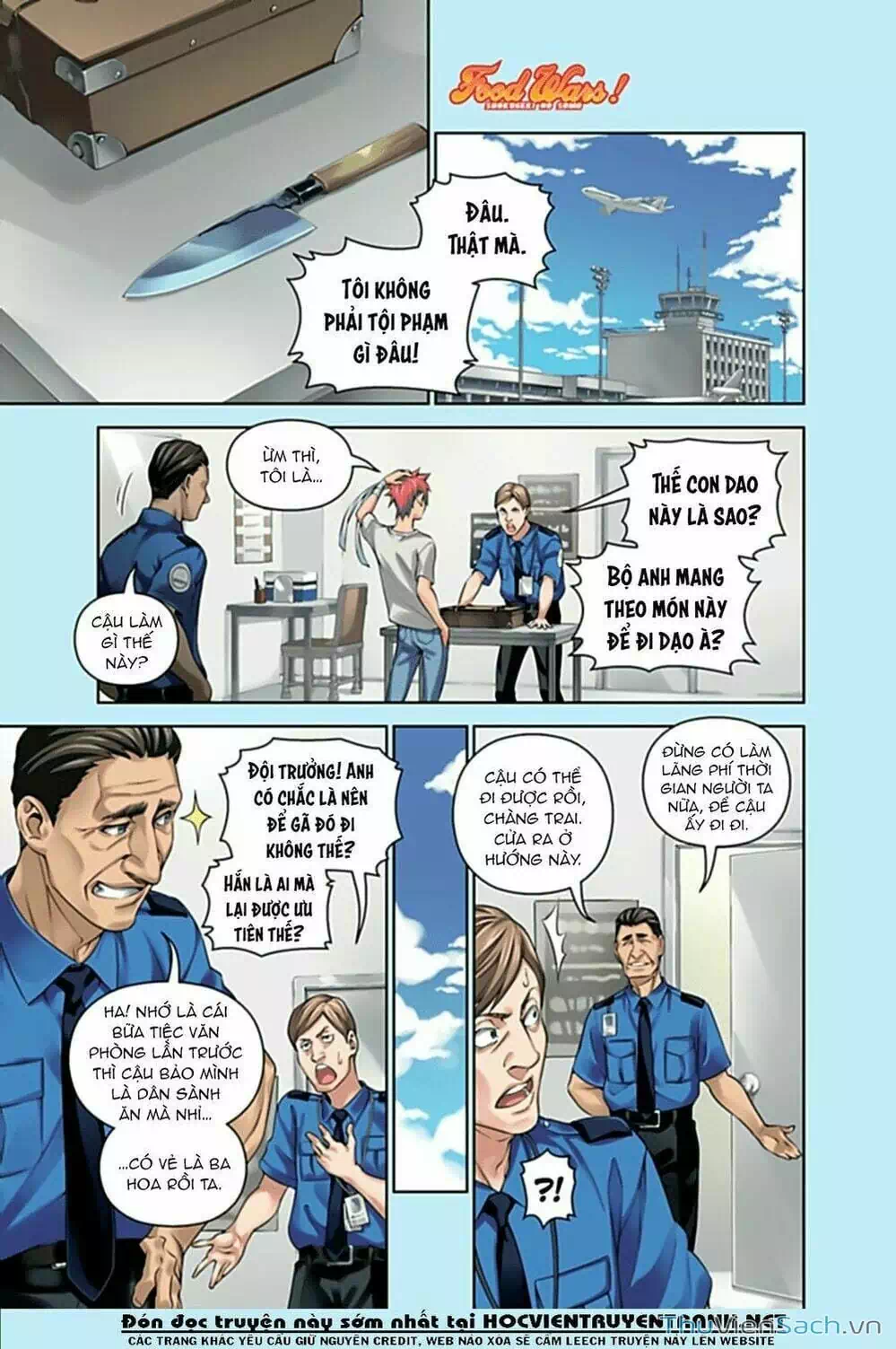 Truyện Tranh Vua Bếp Soma - Cuộc Chiến Ẩm Thực trang 7