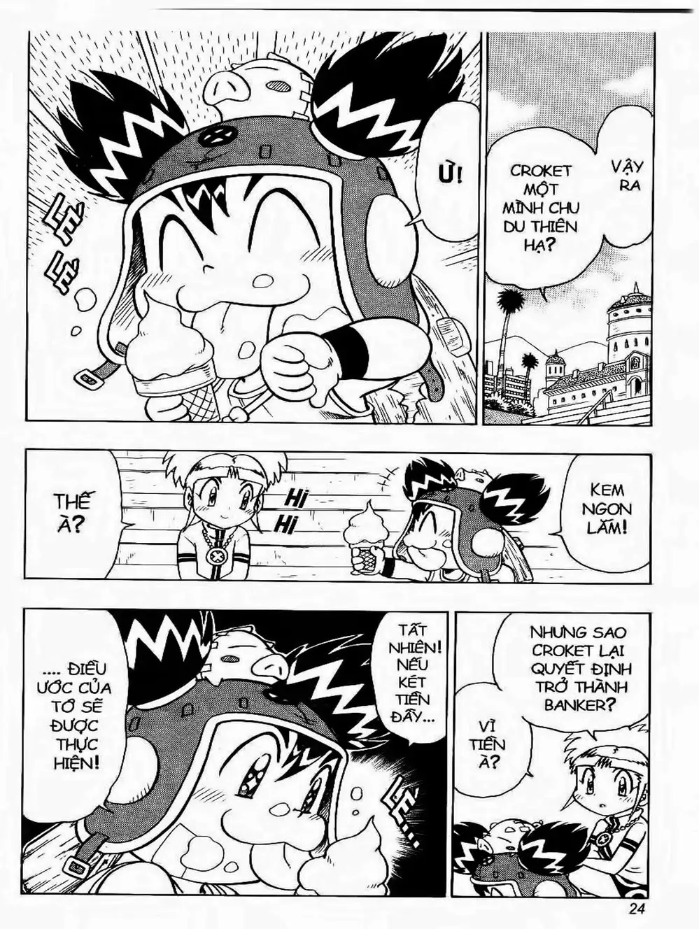 Truyện Tranh Cuộc Phiêu Lưu Của Croket trang 3