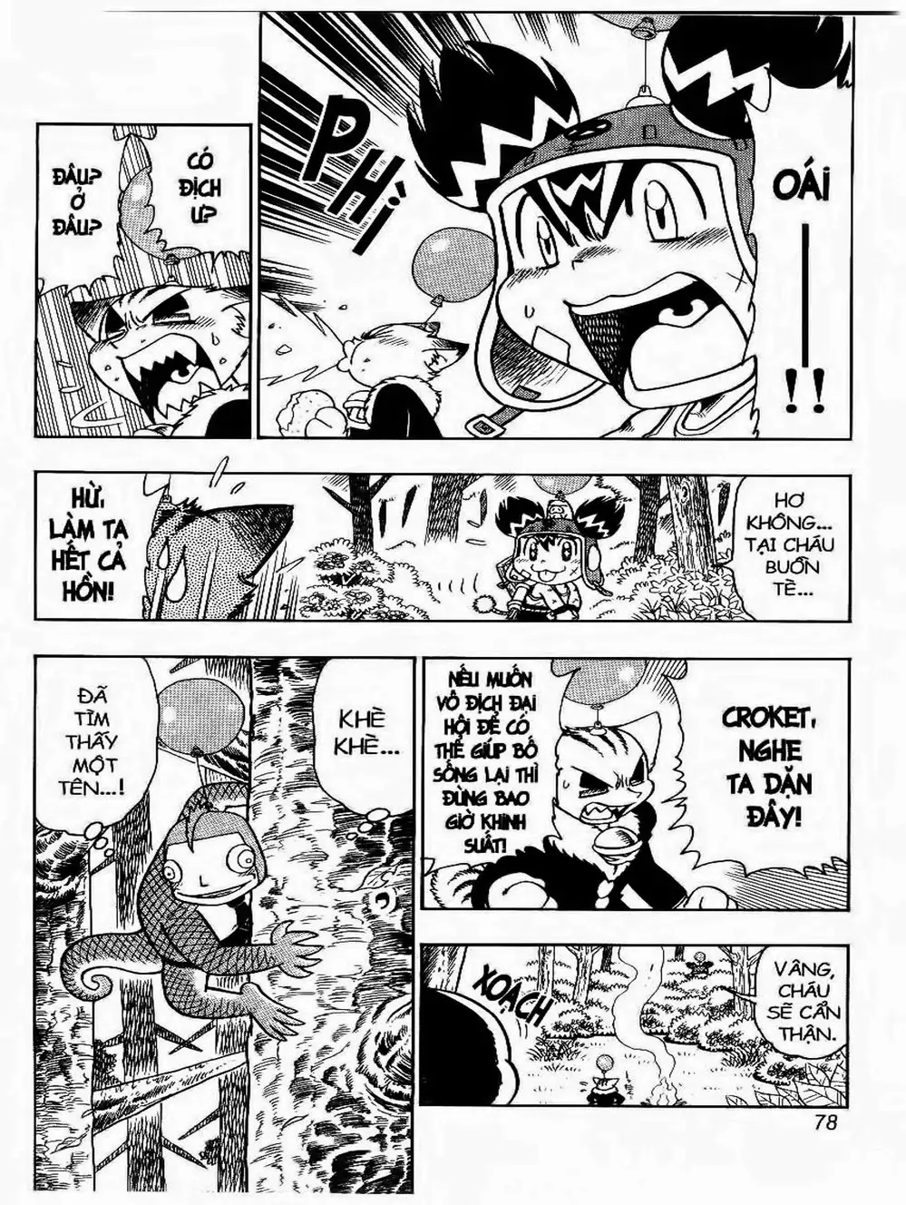 Truyện Tranh Cuộc Phiêu Lưu Của Croket trang 3