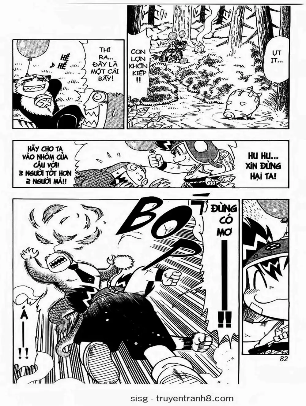 Truyện Tranh Cuộc Phiêu Lưu Của Croket trang 3