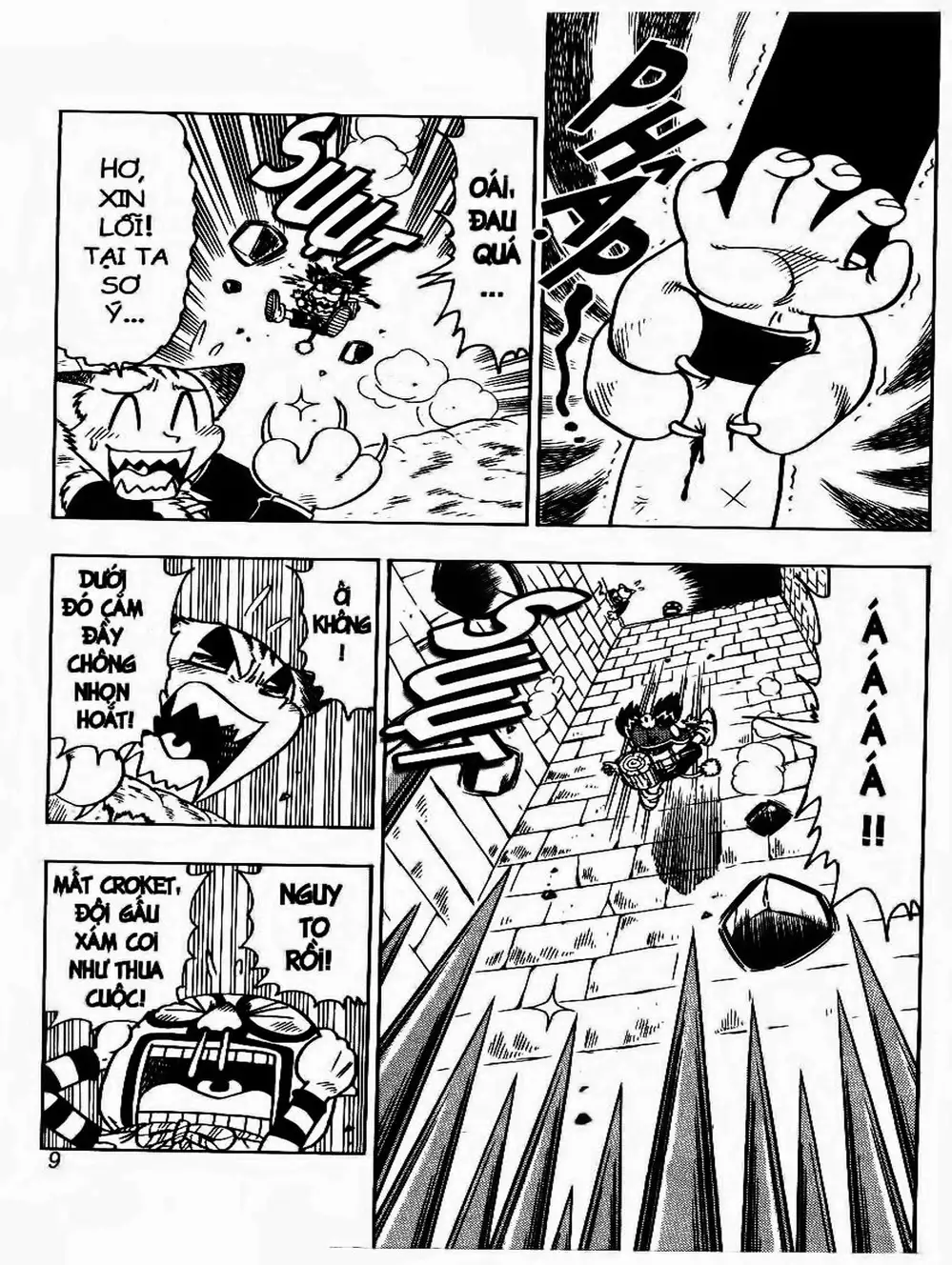 Truyện Tranh Cuộc Phiêu Lưu Của Croket trang 3
