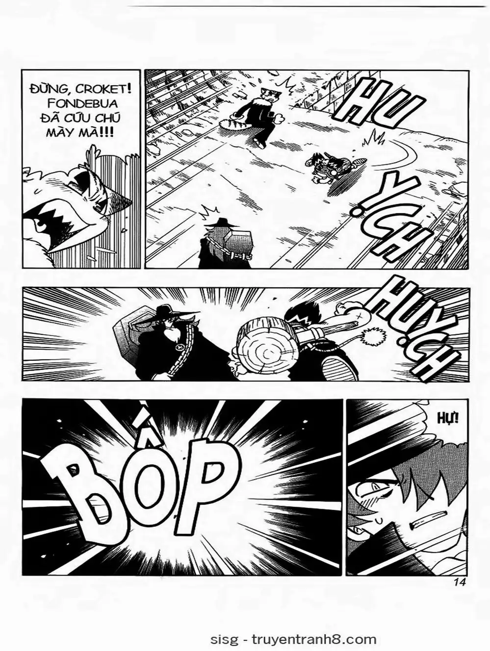 Truyện Tranh Cuộc Phiêu Lưu Của Croket trang 3