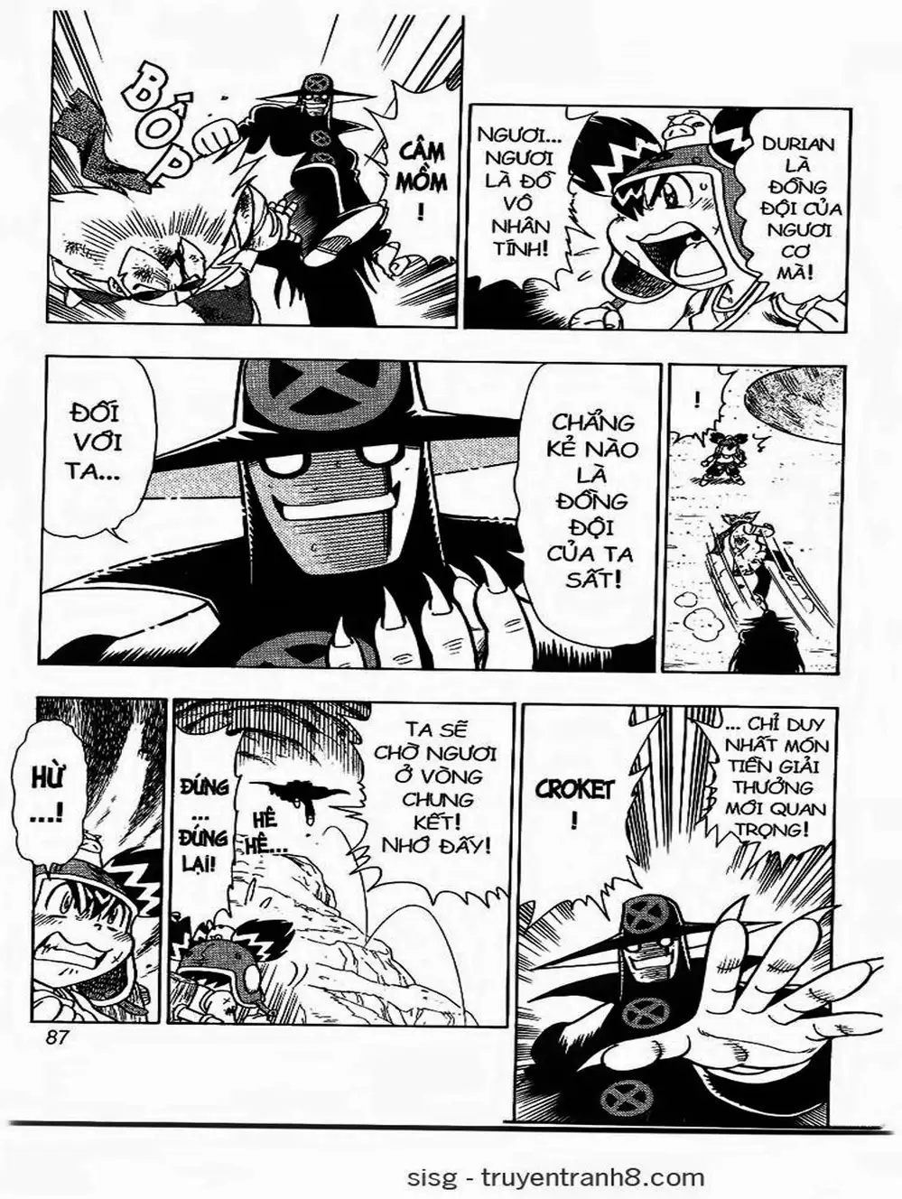 Truyện Tranh Cuộc Phiêu Lưu Của Croket trang 3