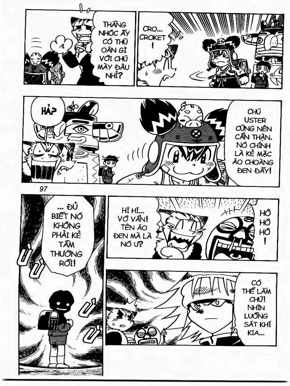 Truyện Tranh Cuộc Phiêu Lưu Của Croket trang 3