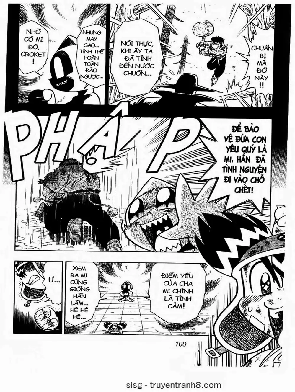Truyện Tranh Cuộc Phiêu Lưu Của Croket trang 3