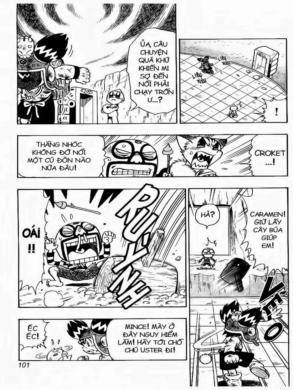 Truyện Tranh Cuộc Phiêu Lưu Của Croket trang 3