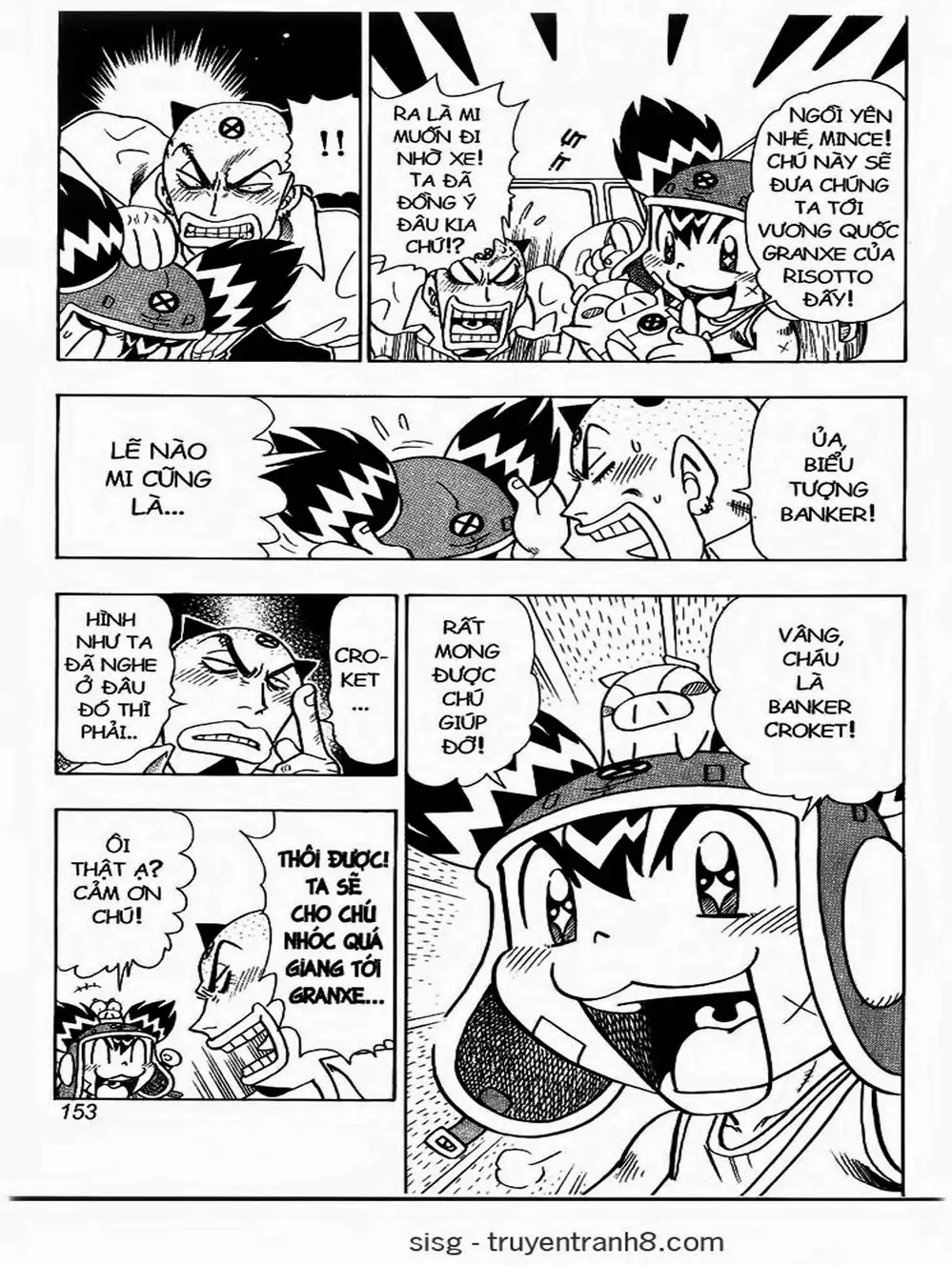 Truyện Tranh Cuộc Phiêu Lưu Của Croket trang 3