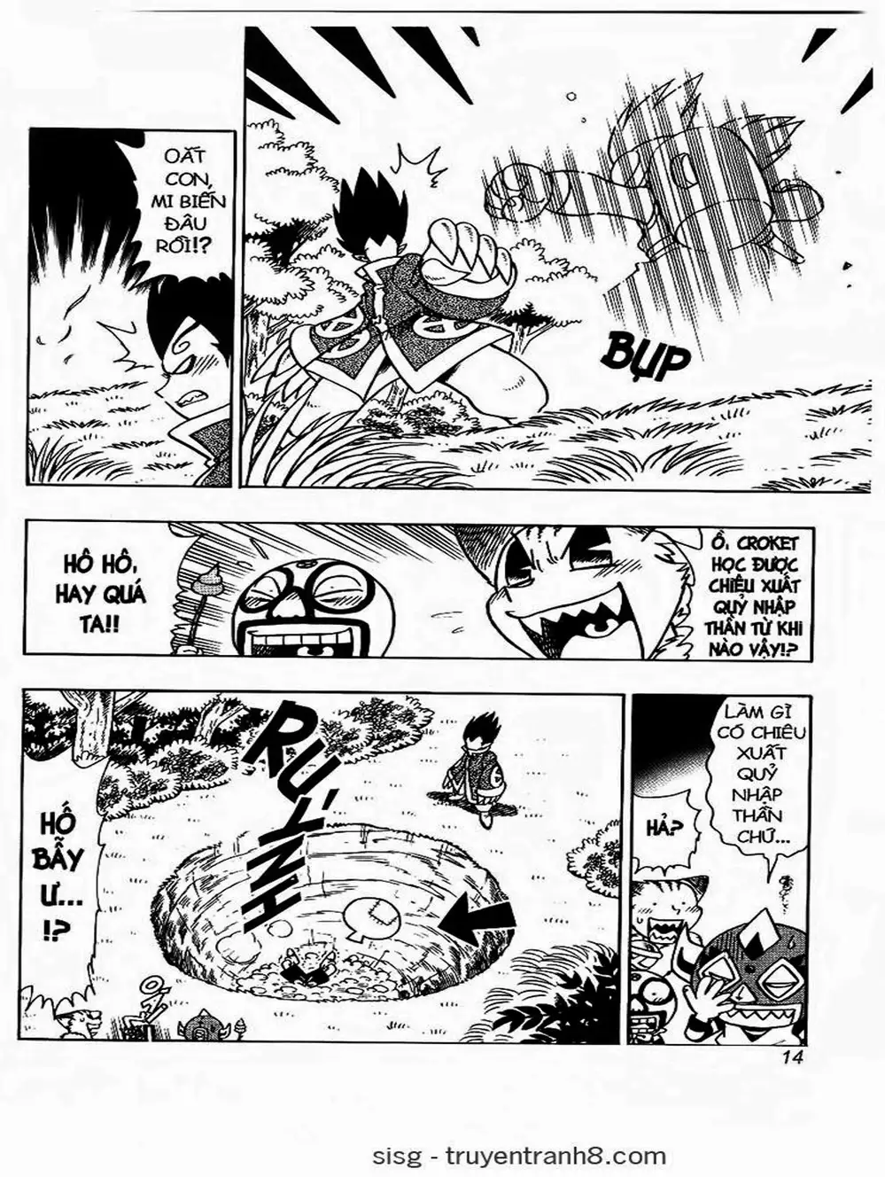 Truyện Tranh Cuộc Phiêu Lưu Của Croket trang 3
