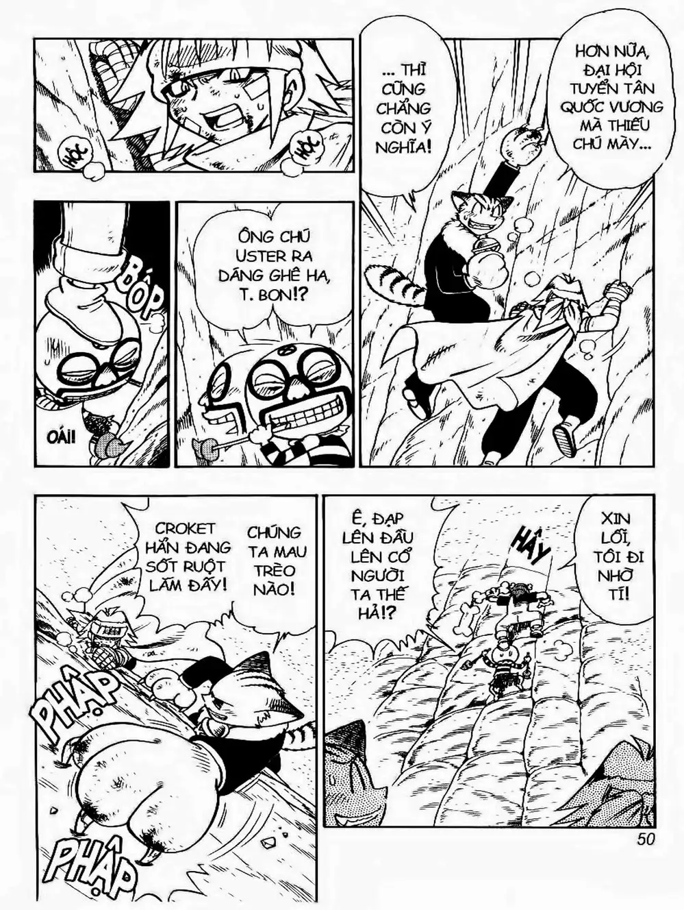 Truyện Tranh Cuộc Phiêu Lưu Của Croket trang 3