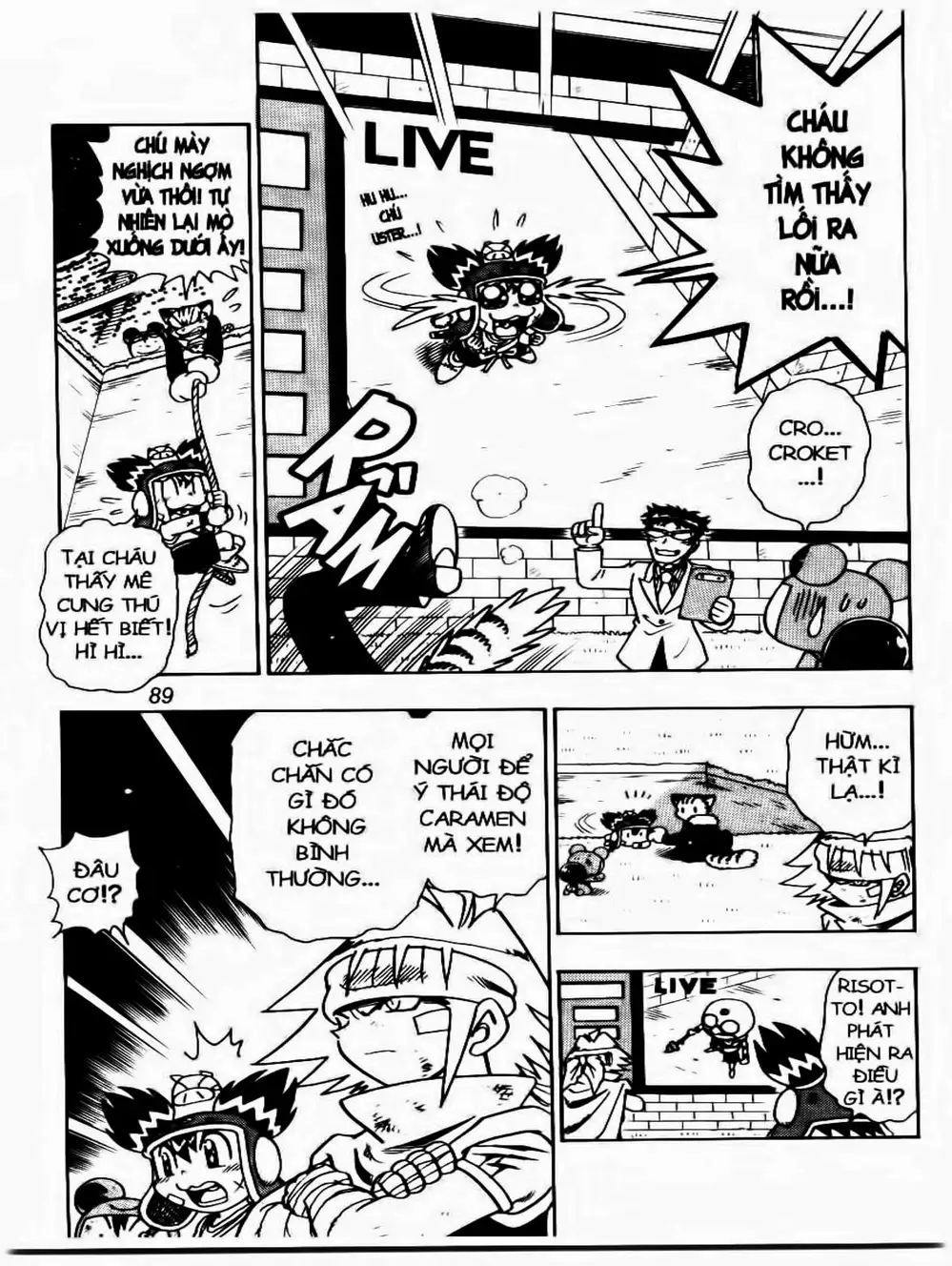 Truyện Tranh Cuộc Phiêu Lưu Của Croket trang 3