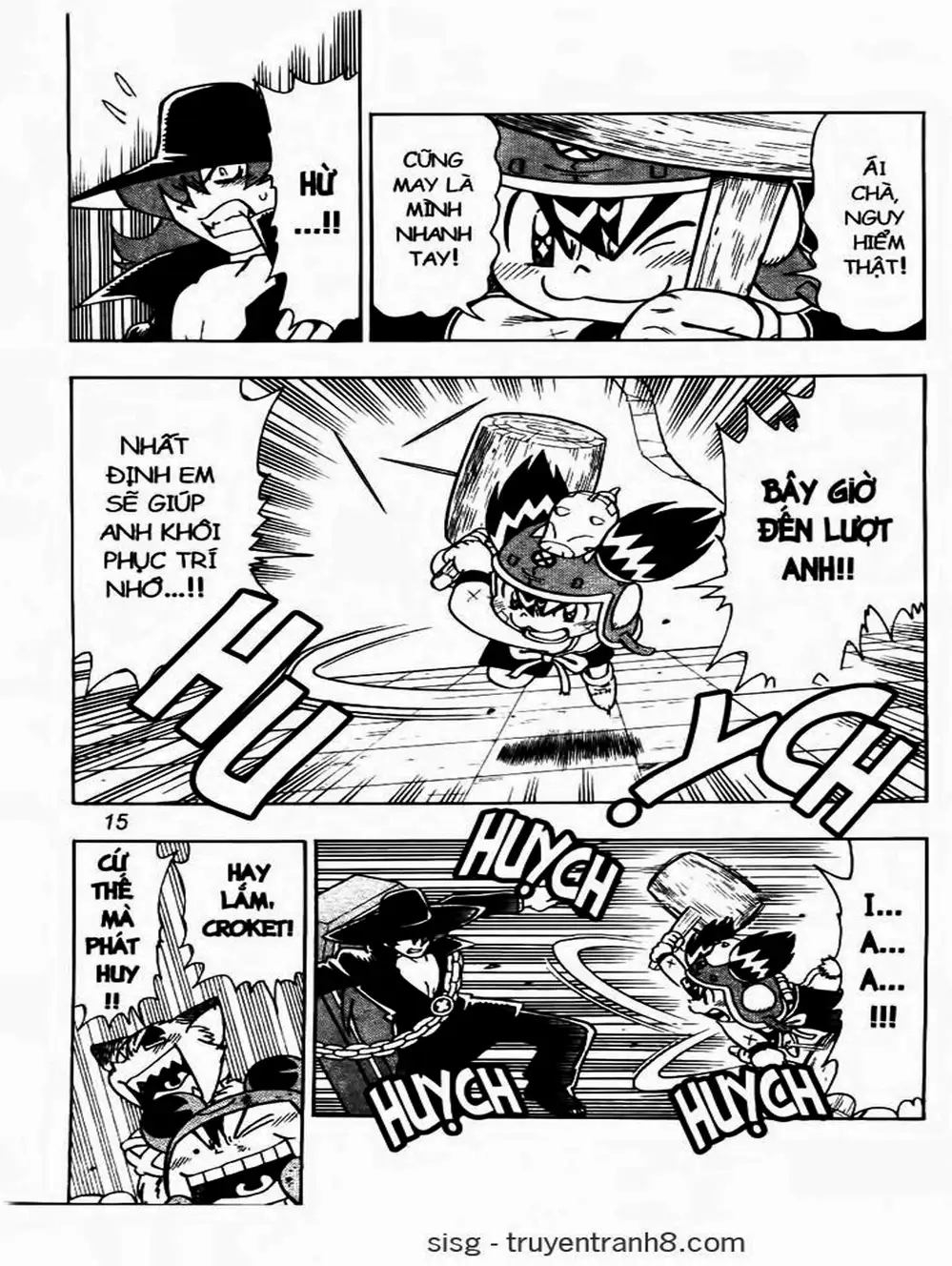 Truyện Tranh Cuộc Phiêu Lưu Của Croket trang 3