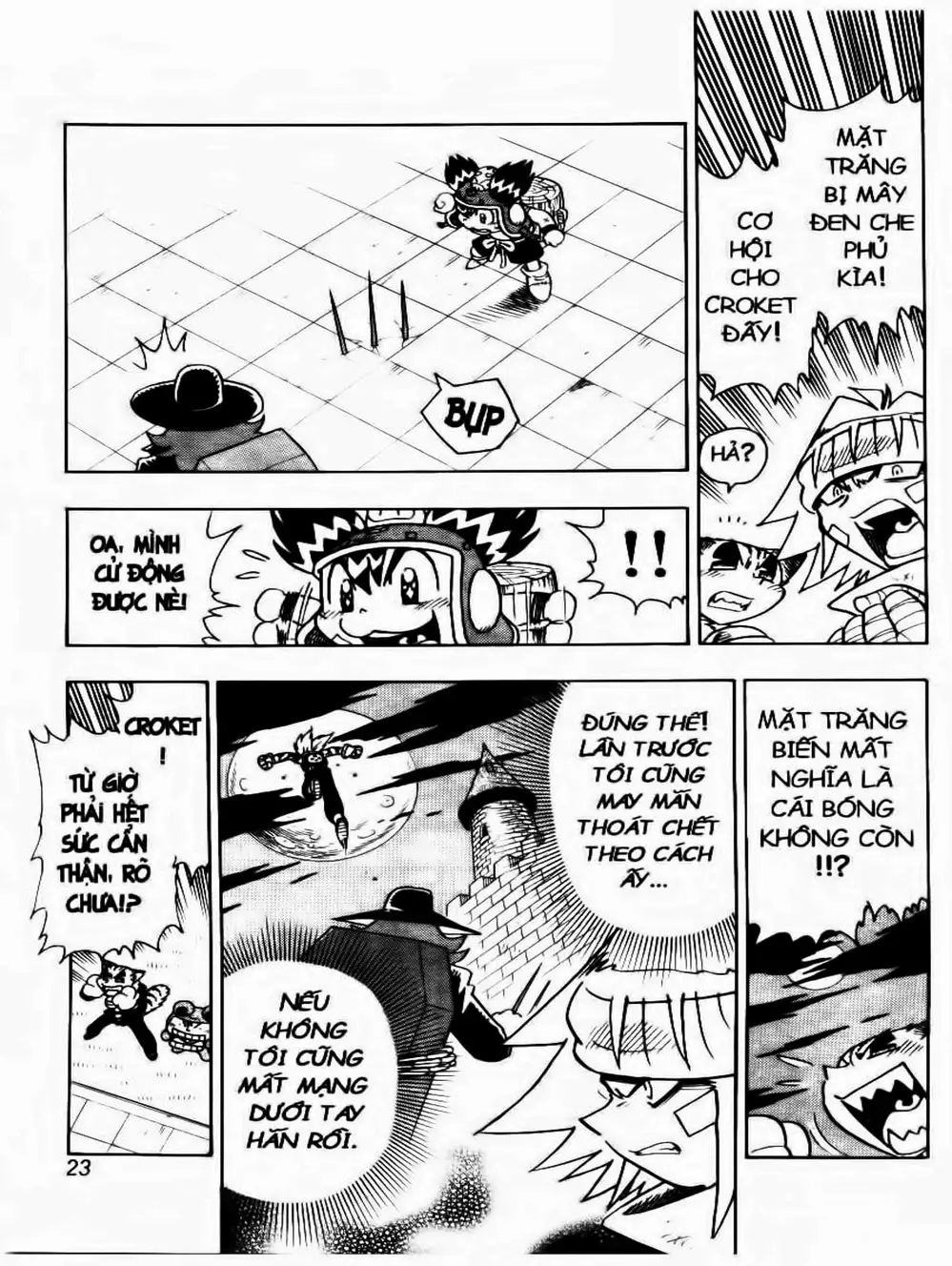 Truyện Tranh Cuộc Phiêu Lưu Của Croket trang 3