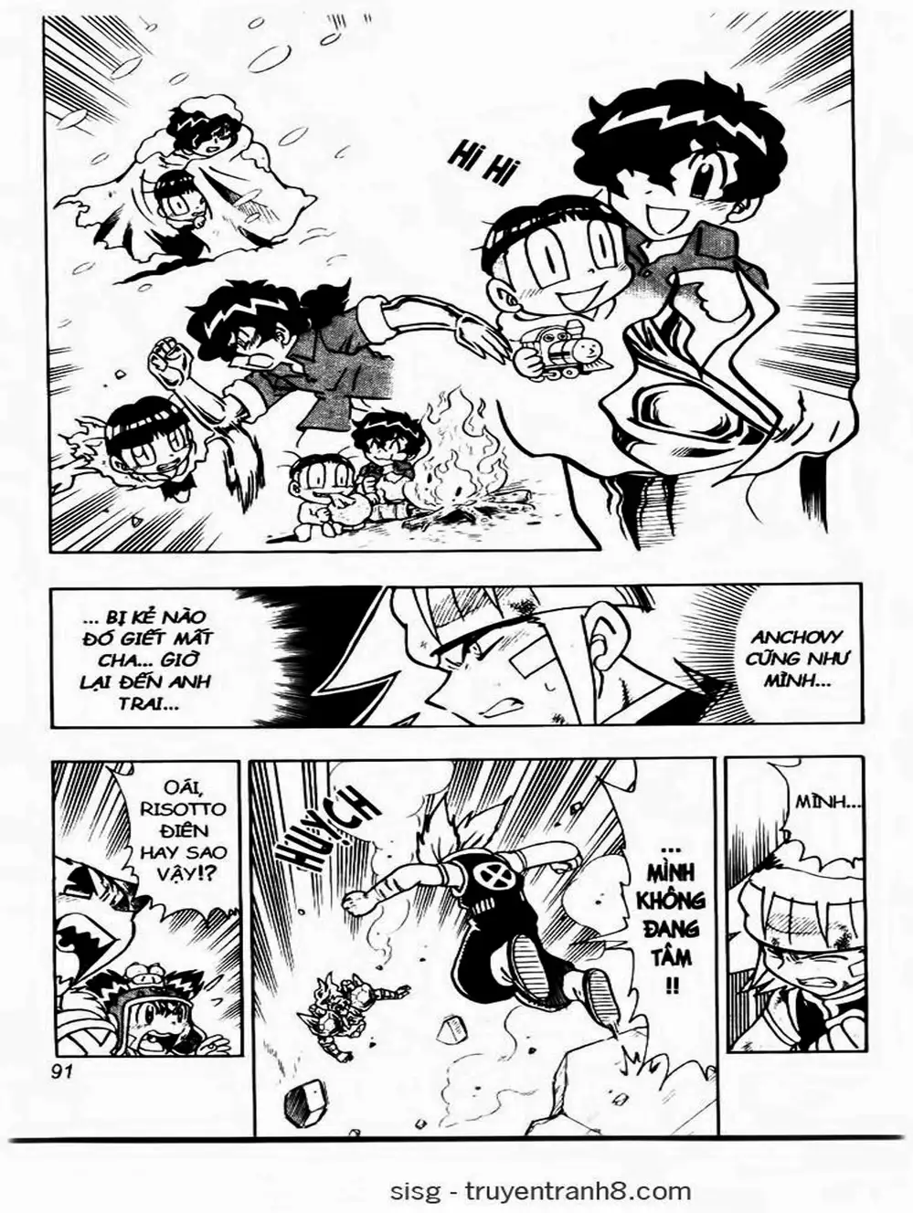 Truyện Tranh Cuộc Phiêu Lưu Của Croket trang 3