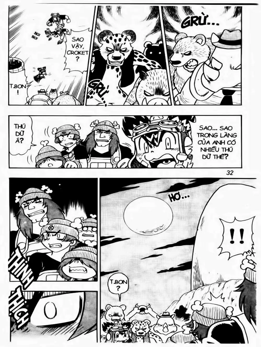 Truyện Tranh Cuộc Phiêu Lưu Của Croket trang 3