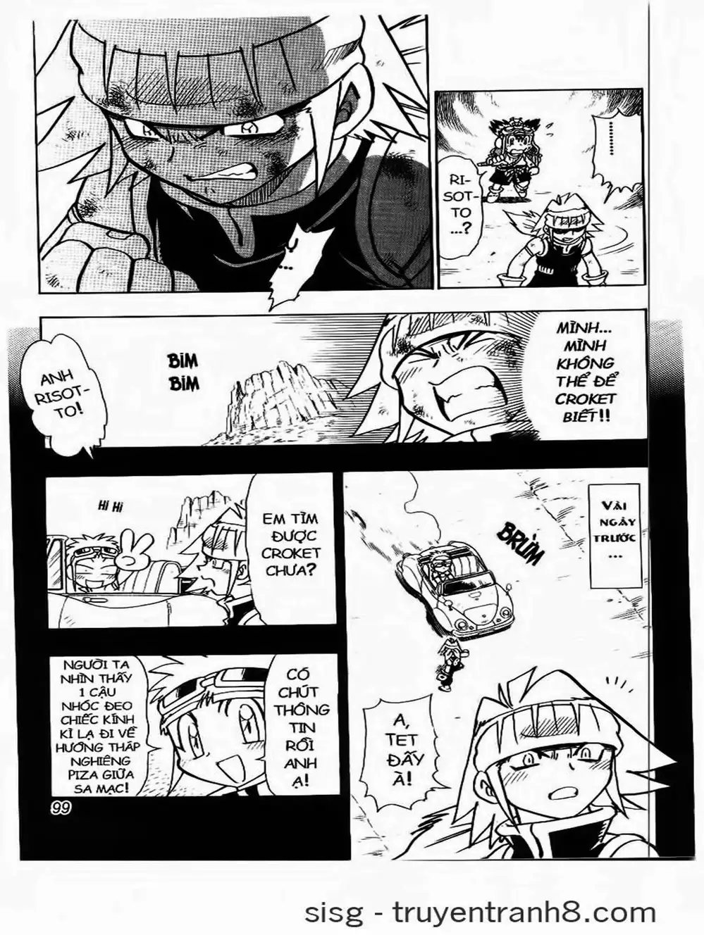Truyện Tranh Cuộc Phiêu Lưu Của Croket trang 3
