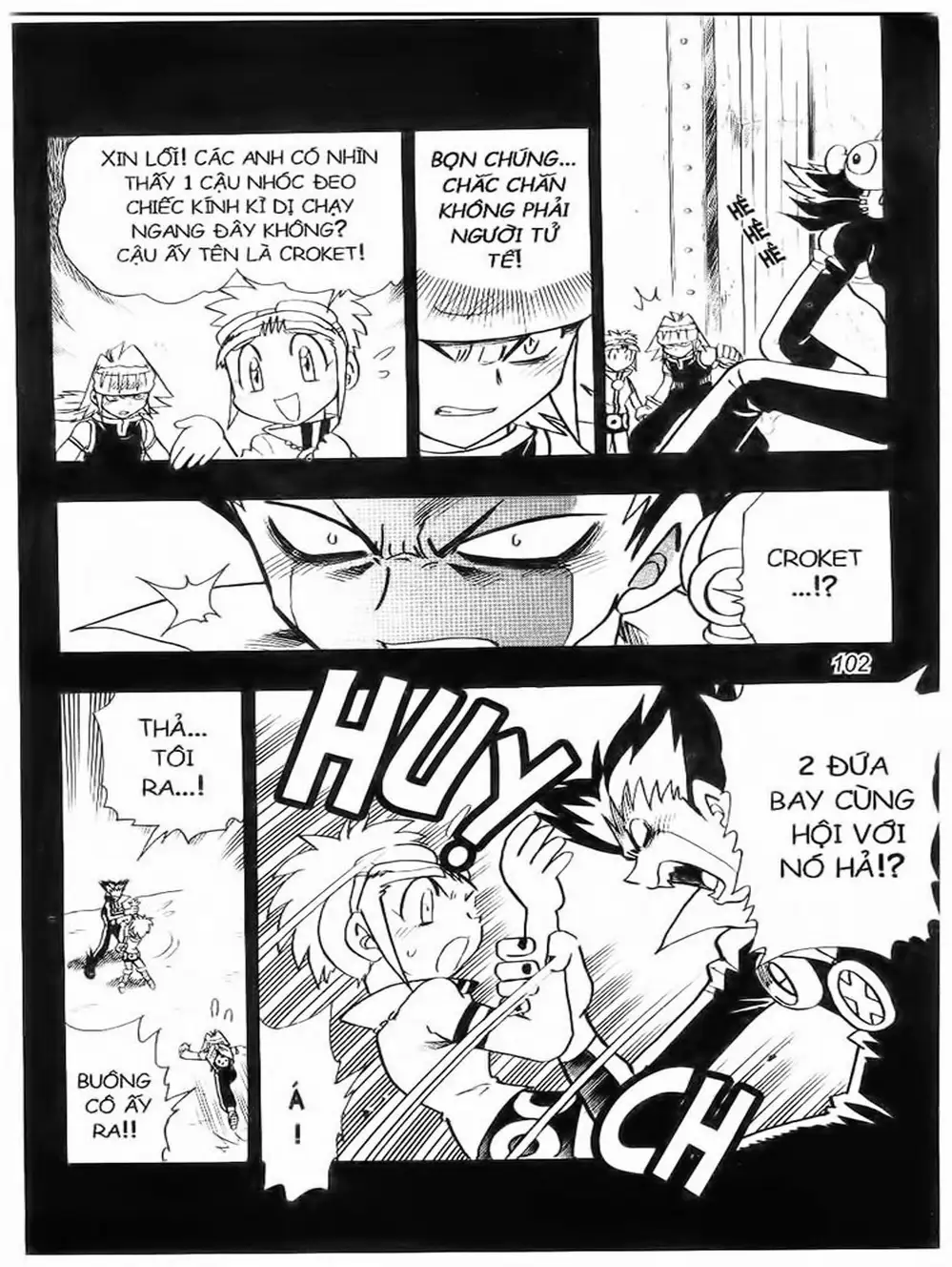 Truyện Tranh Cuộc Phiêu Lưu Của Croket trang 3