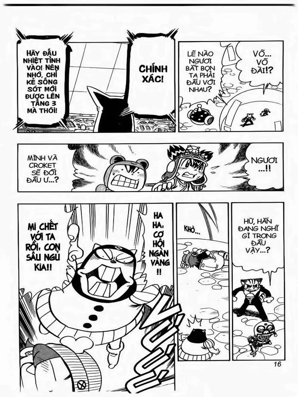 Truyện Tranh Cuộc Phiêu Lưu Của Croket trang 3