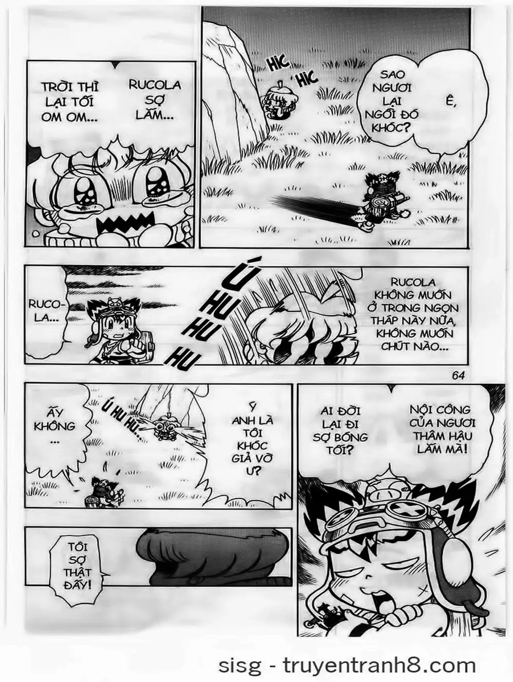 Truyện Tranh Cuộc Phiêu Lưu Của Croket trang 3