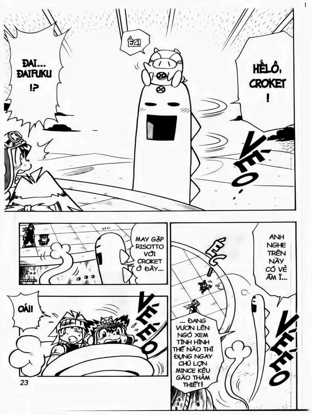 Truyện Tranh Cuộc Phiêu Lưu Của Croket trang 3