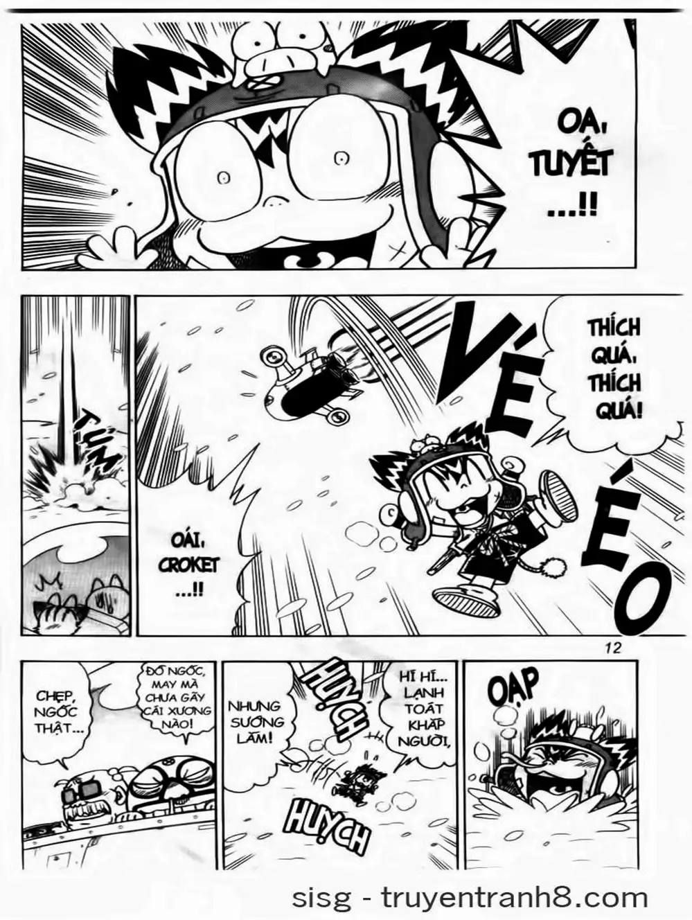 Truyện Tranh Cuộc Phiêu Lưu Của Croket trang 3