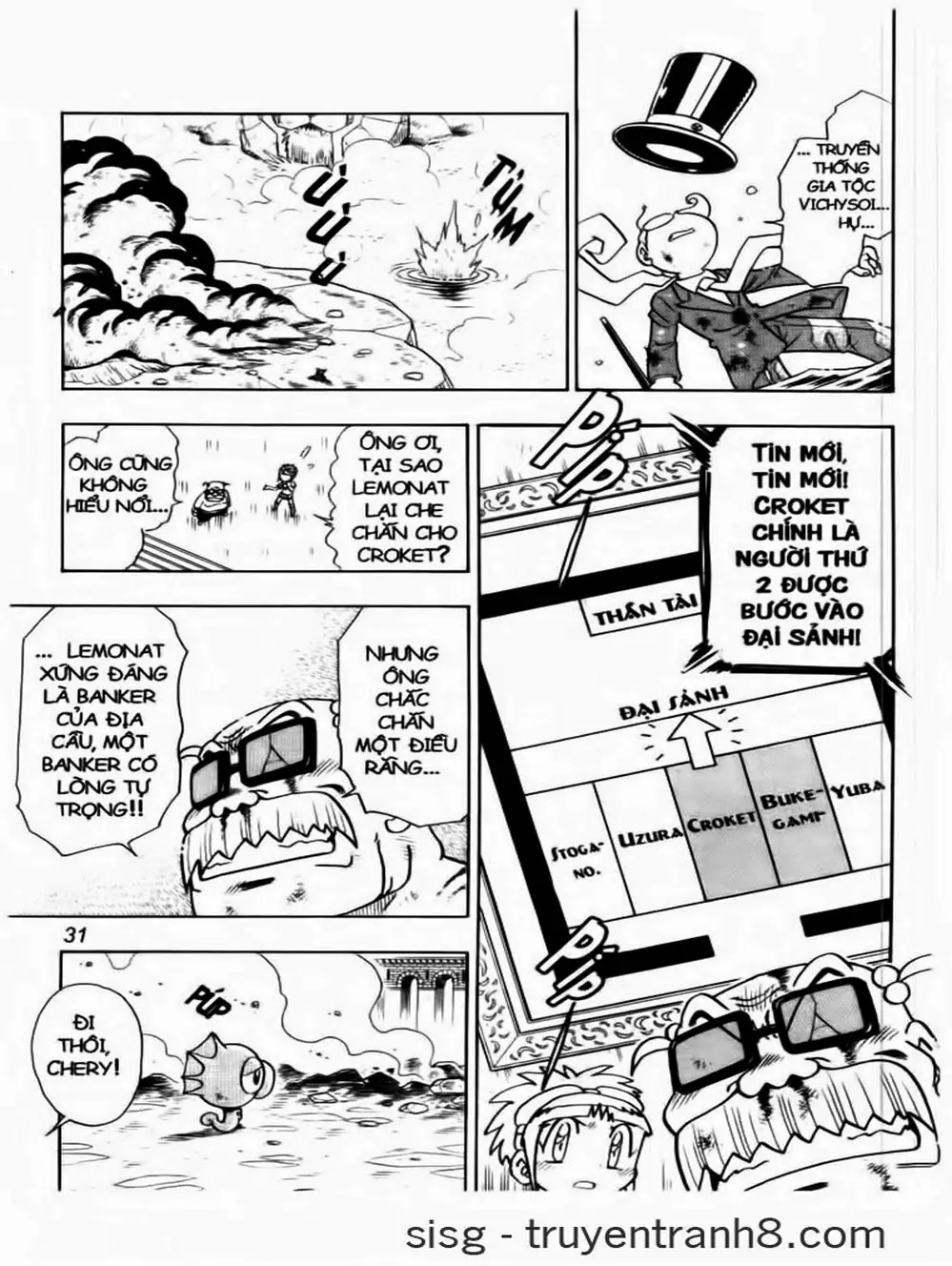 Truyện Tranh Cuộc Phiêu Lưu Của Croket trang 3