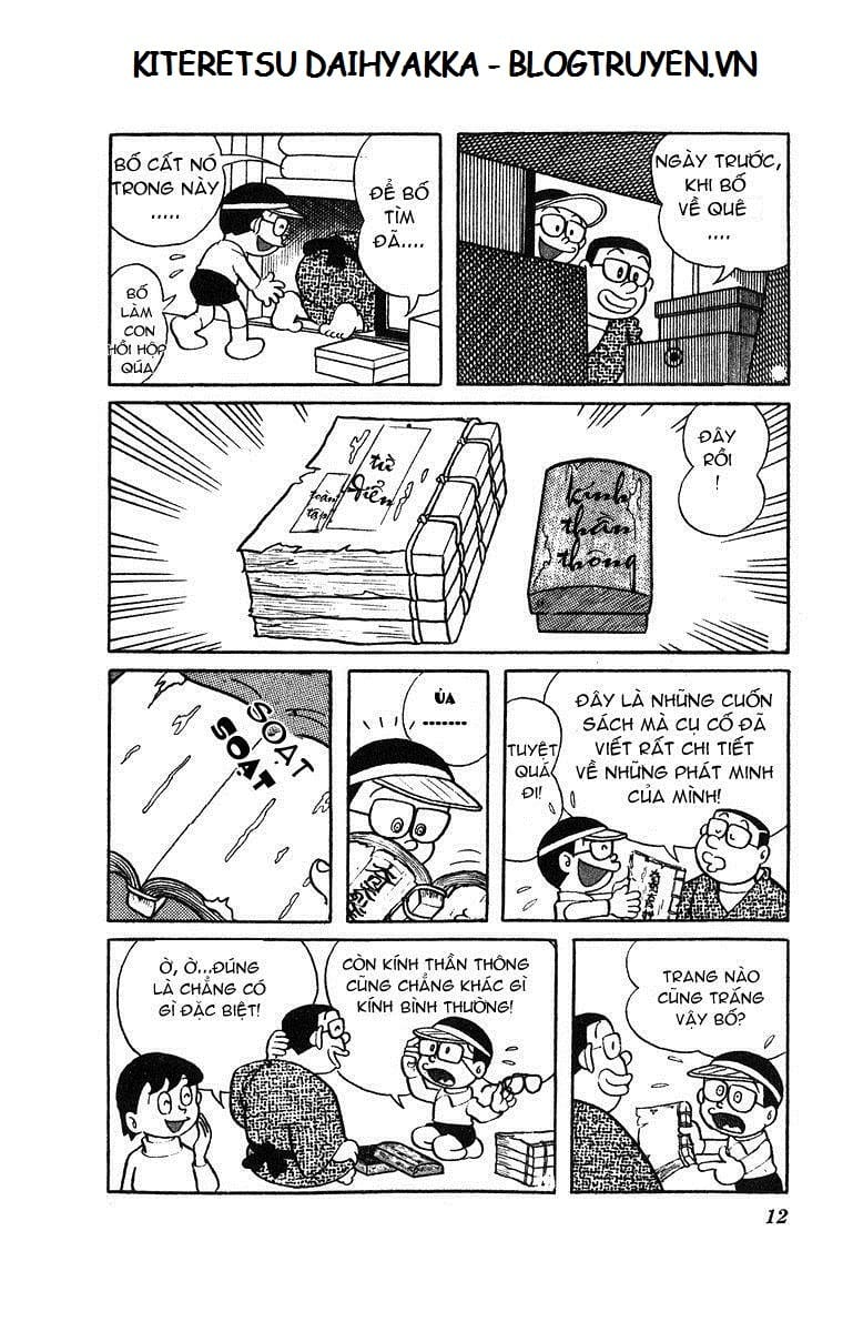 Truyện Tranh Cuốn Từ Điển Kỳ Bí - Kiteretsu Daihyakka trang 4
